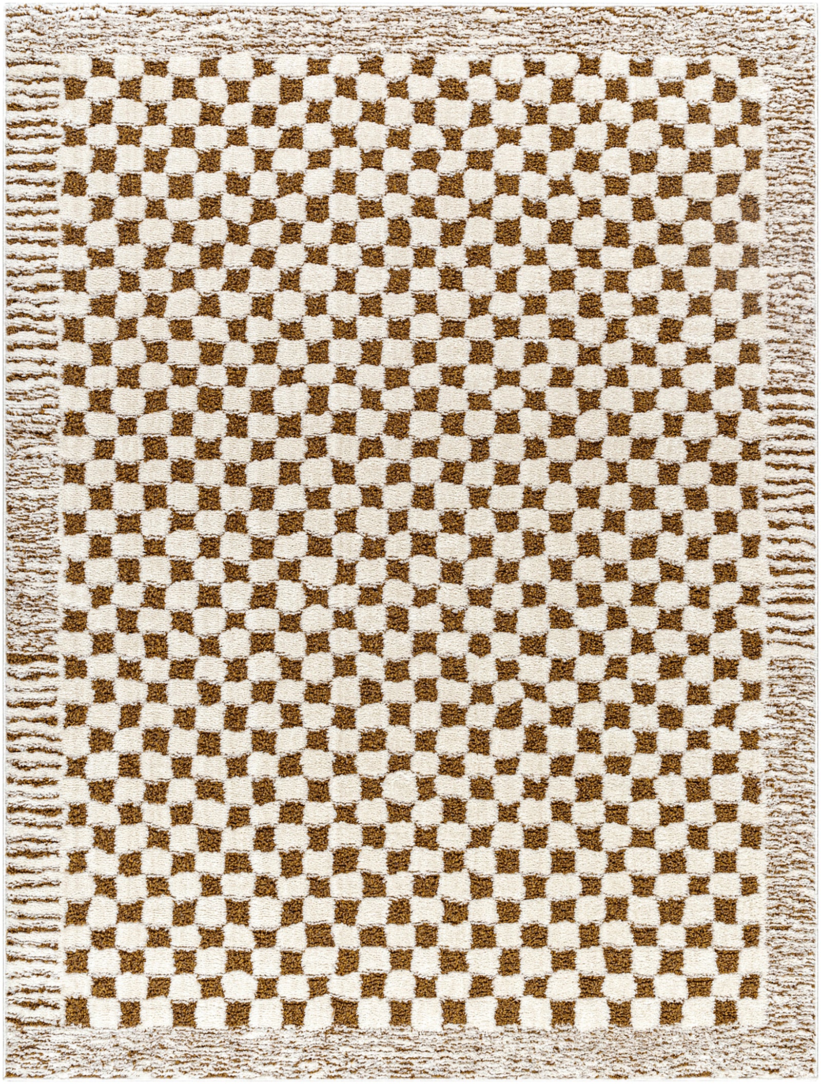 EKTA Skandi Checkered Runner Rug