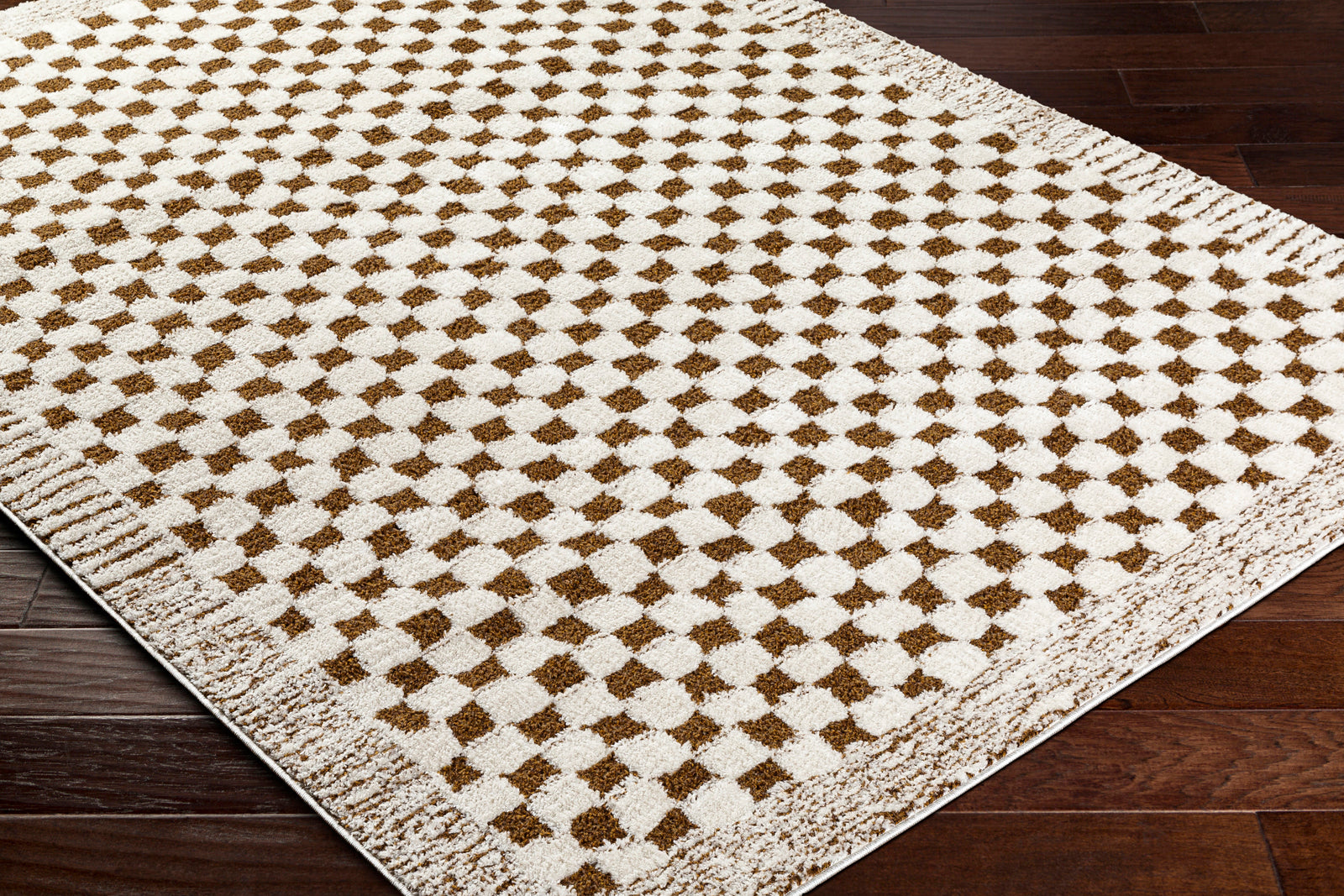 EKTA Skandi Checkered Runner Rug