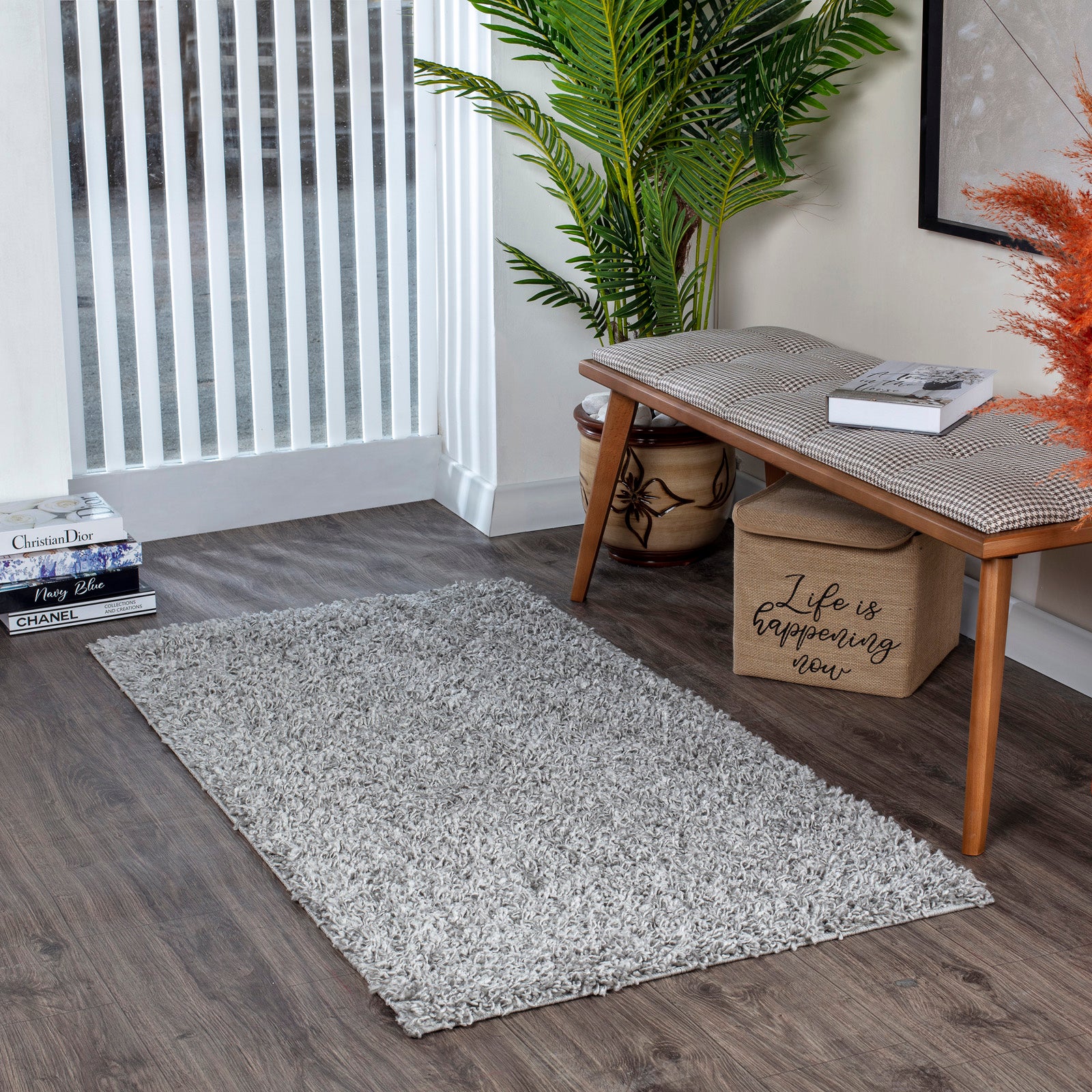 LILLY High Pile Shaggy Area Rug