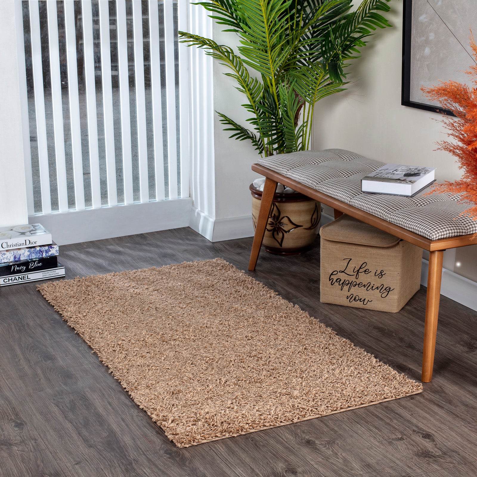 LILLY High Pile Shaggy Area Rug