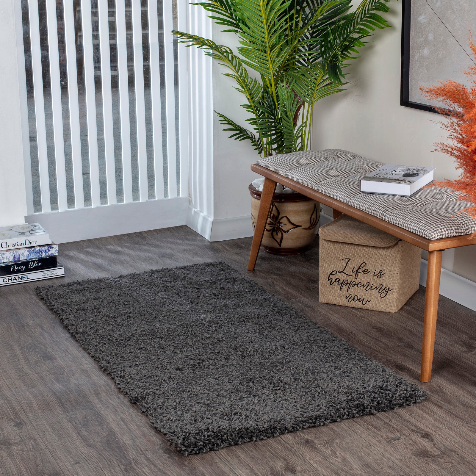 LILLY High Pile Shaggy Area Rug