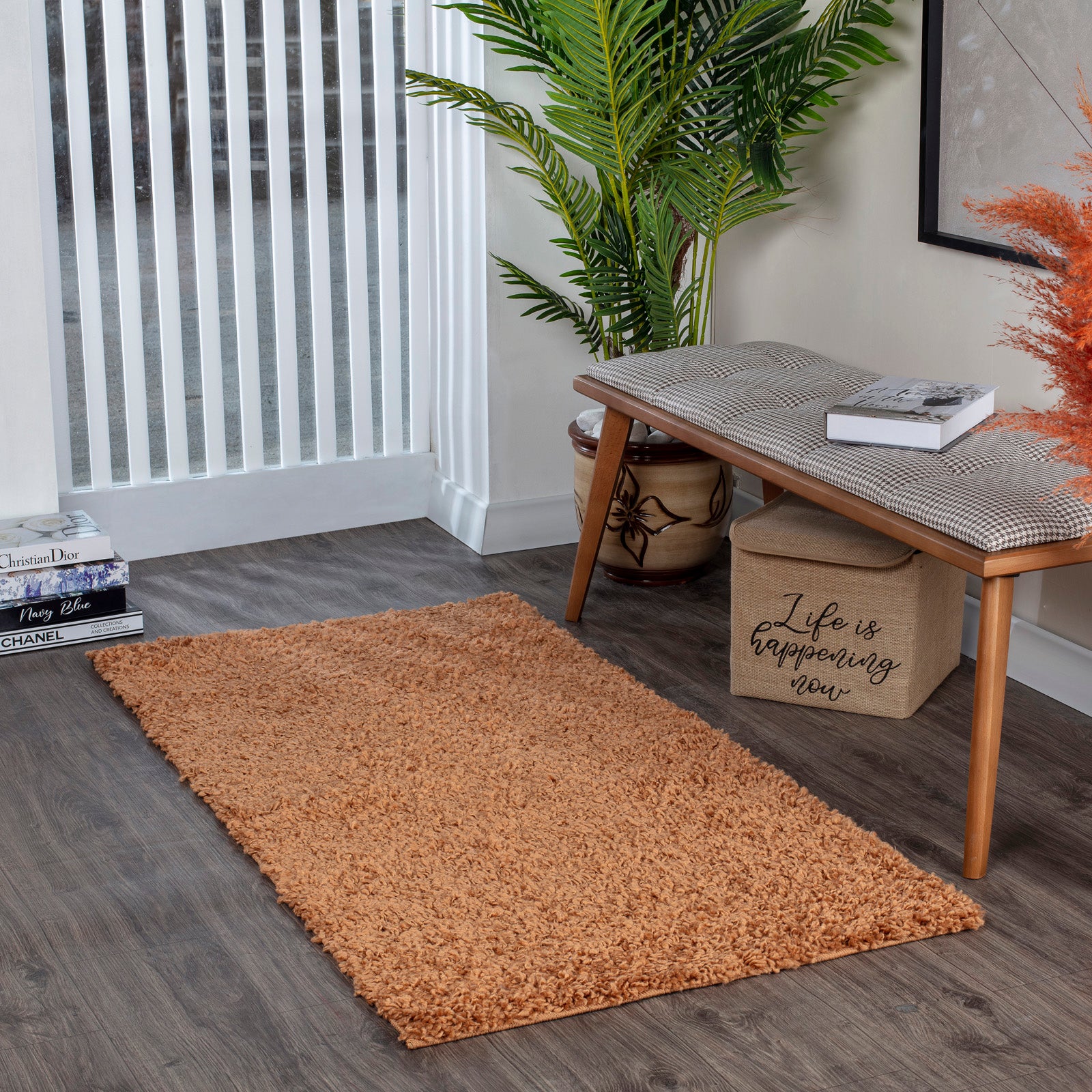 LILLY High Pile Shaggy Area Rug
