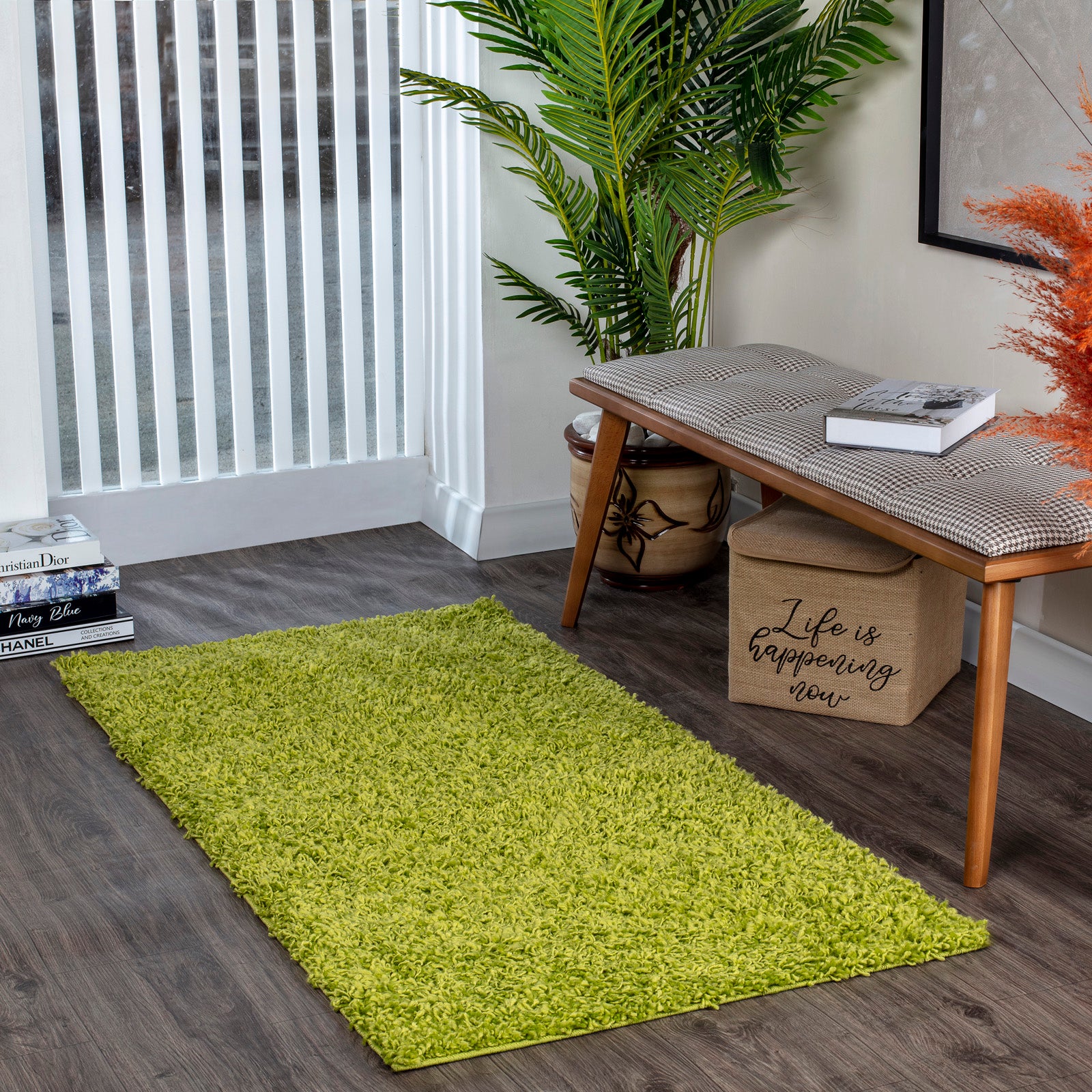 LILLY High Pile Shaggy Area Rug