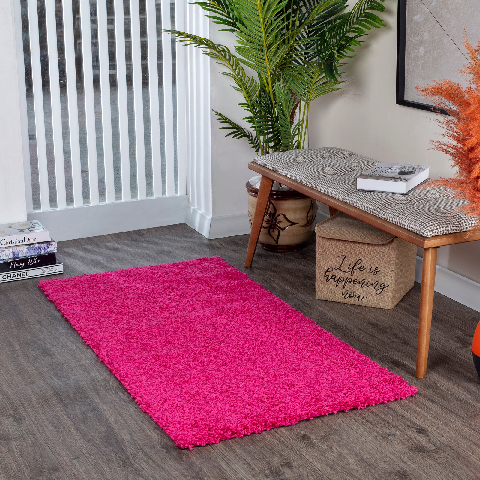 LILLY High Pile Shaggy Area Rug