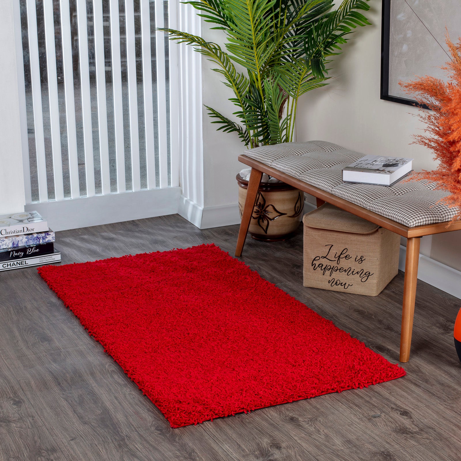 LILLY High Pile Shaggy Area Rug