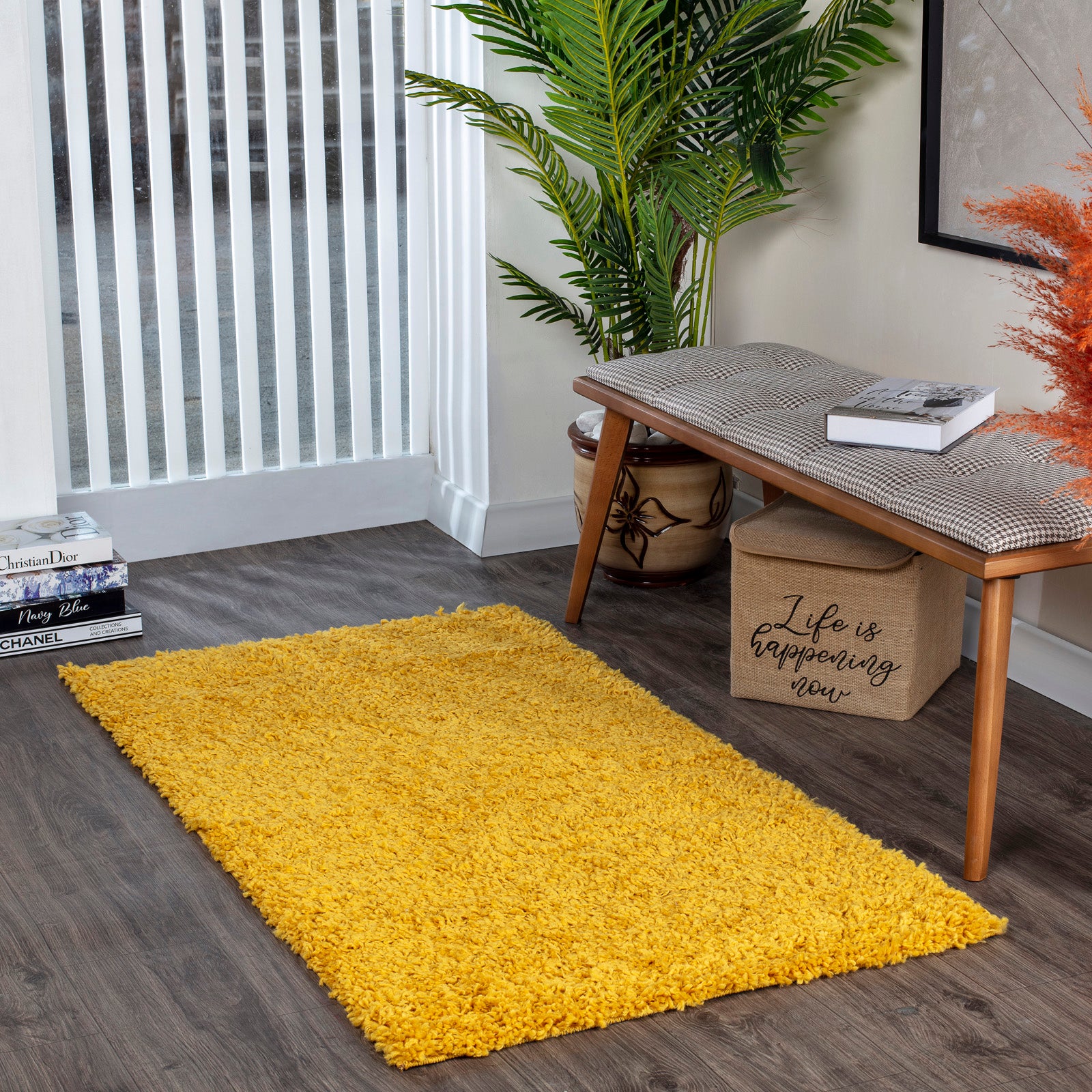 LILLY High Pile Shaggy Area Rug