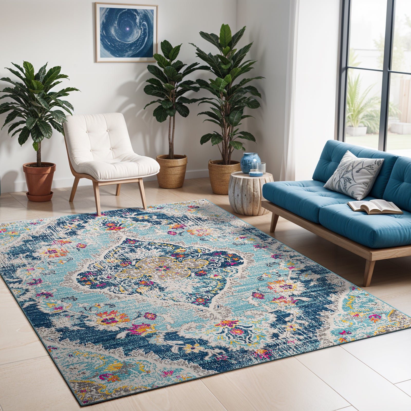 ROMY Oriental Vintage Area Rug