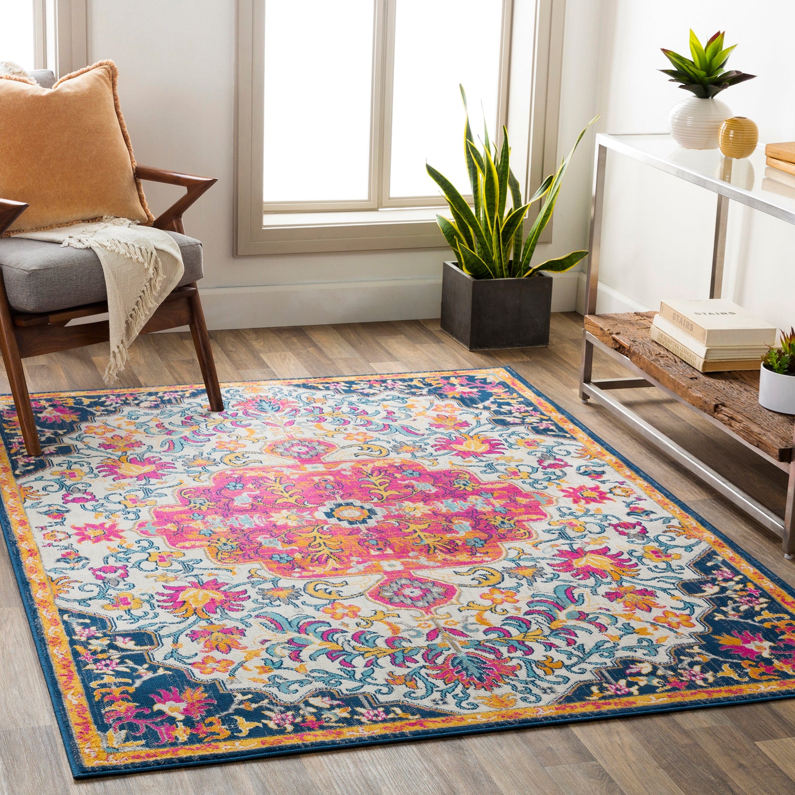 CHINU Oriental Vintage Runner Rug