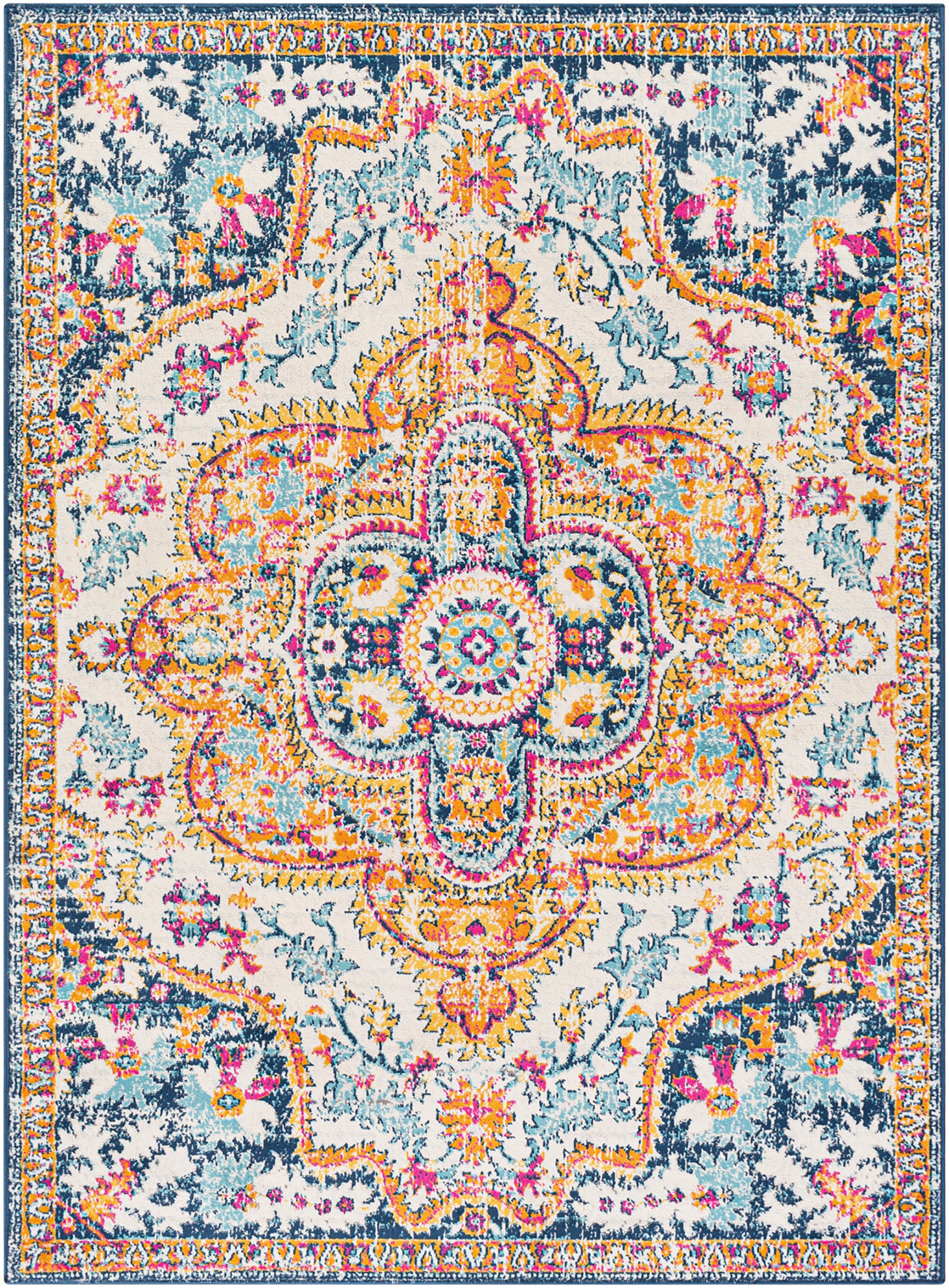 WILLOW Oriental Vintage Runner Rug