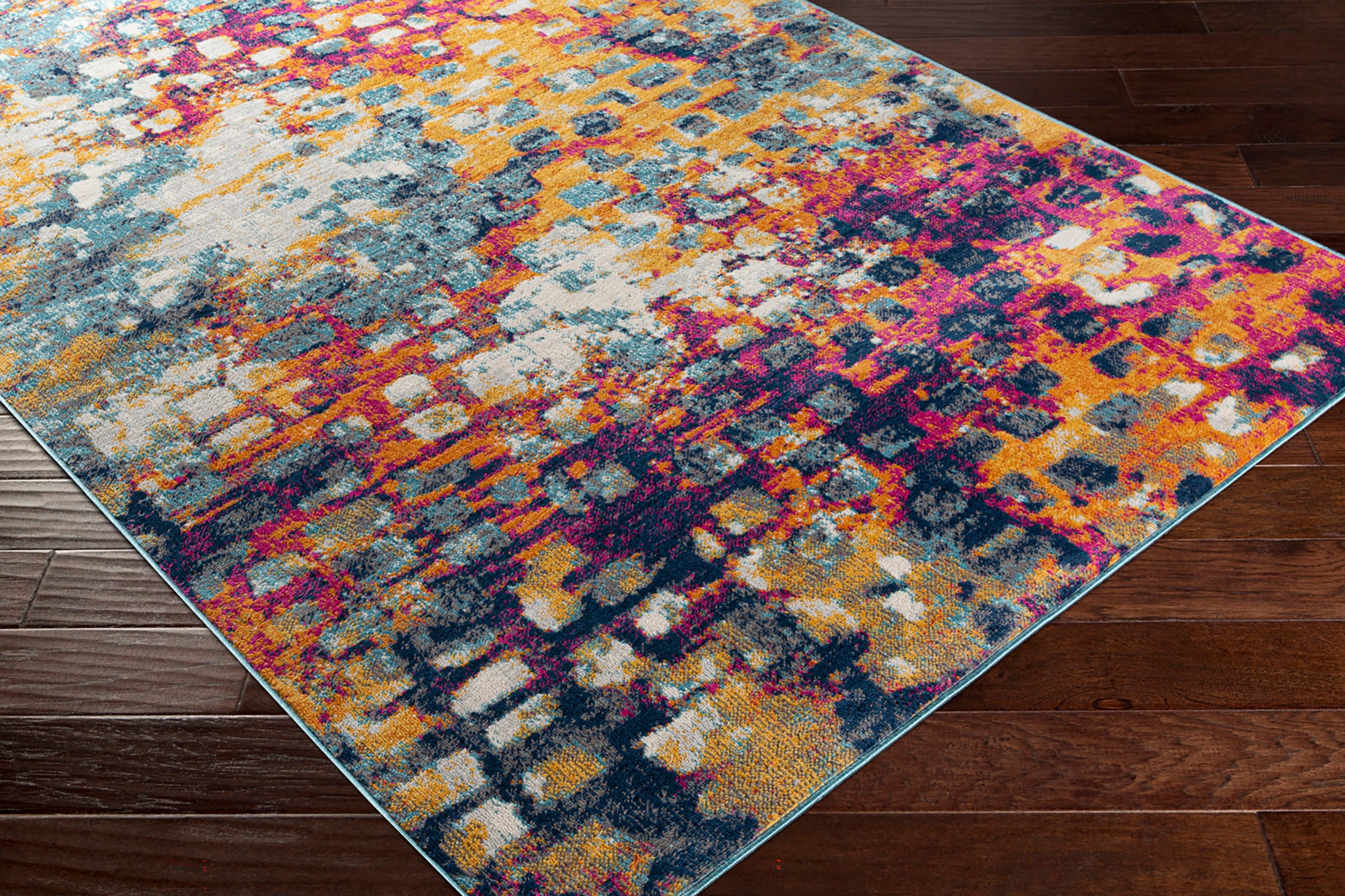 AMAYA Modern Abstract Runner Rug