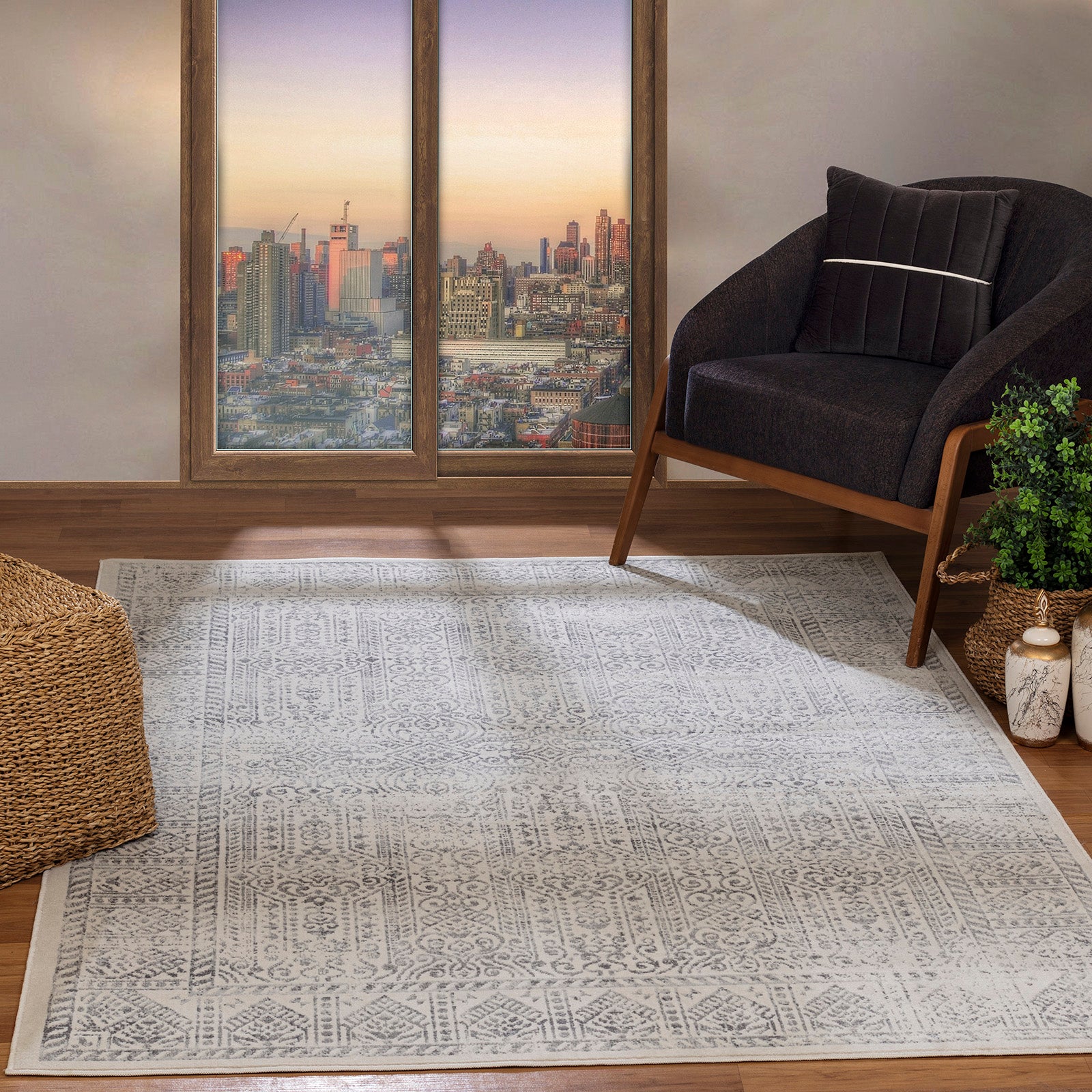 DANIA Oriental Vintage Area Rug