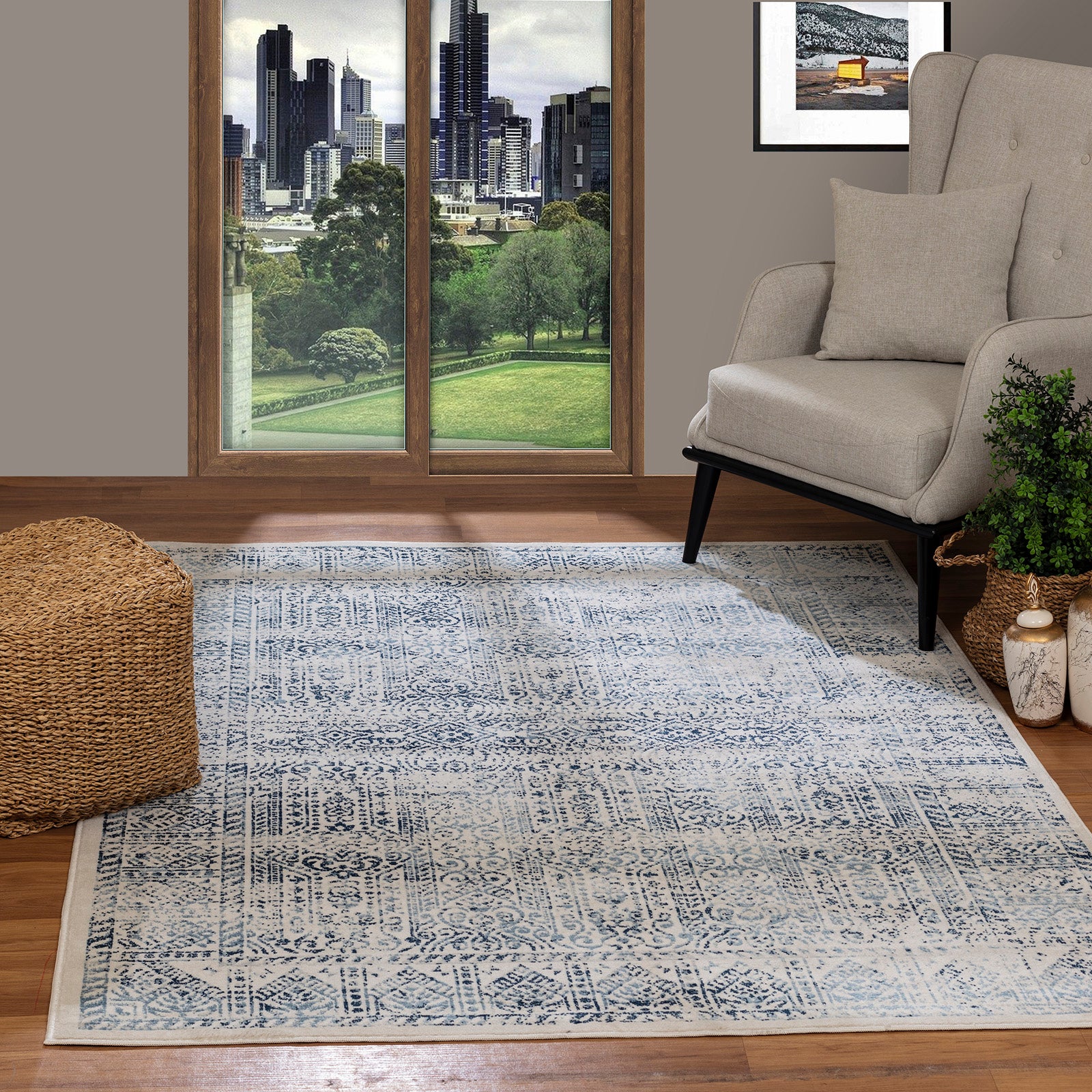 DANIA Oriental Vintage Area Rug