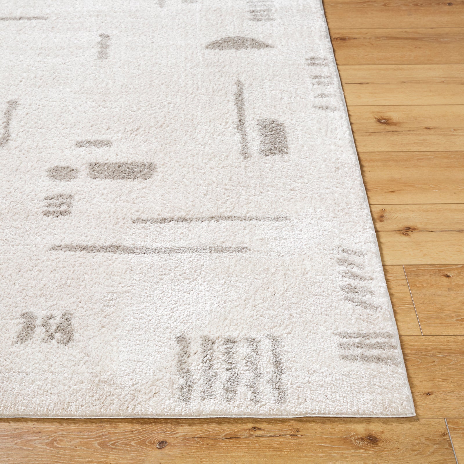 Fossay Shag-Washable Modern High Pile Rug