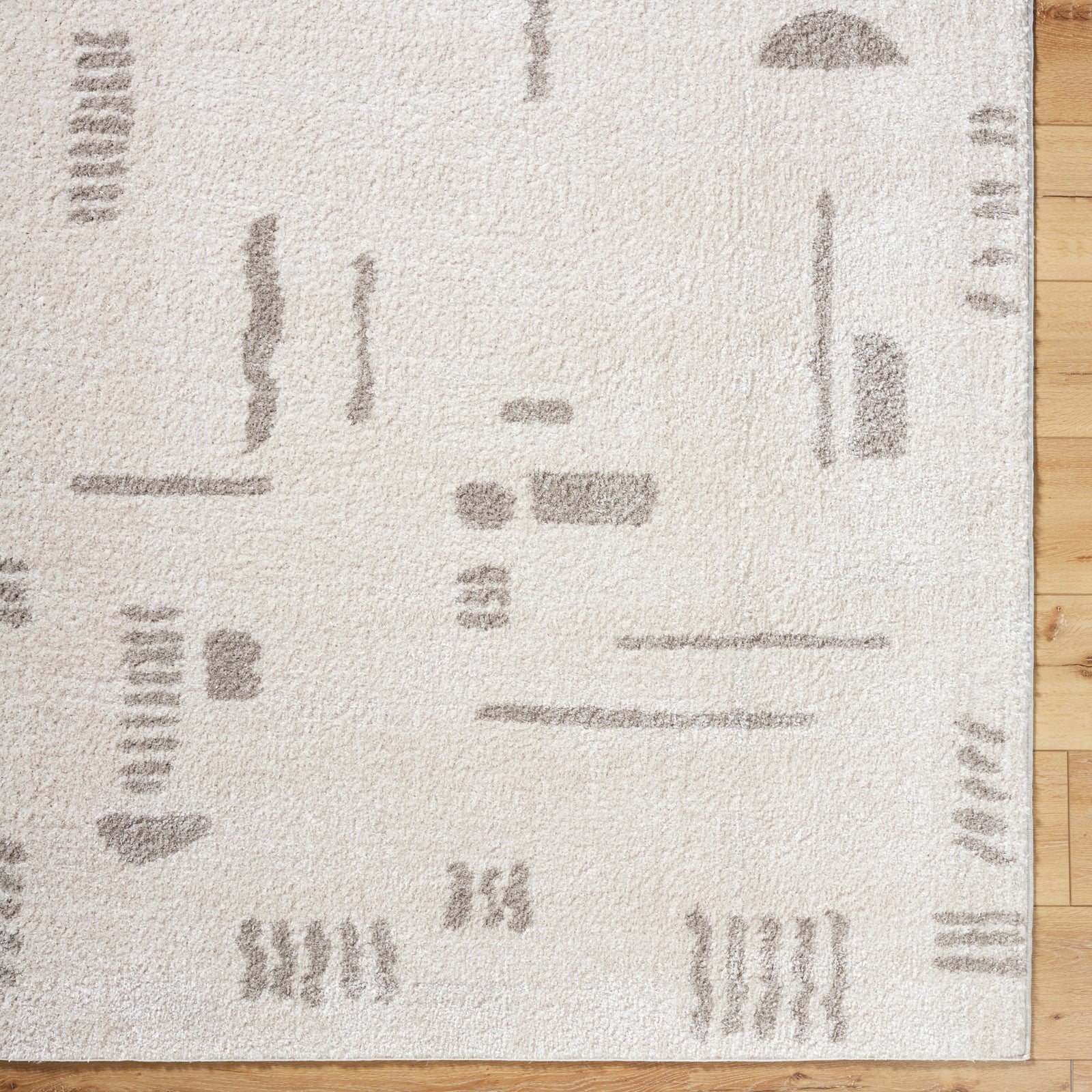 Fossay Shag-Washable Modern High Pile Rug