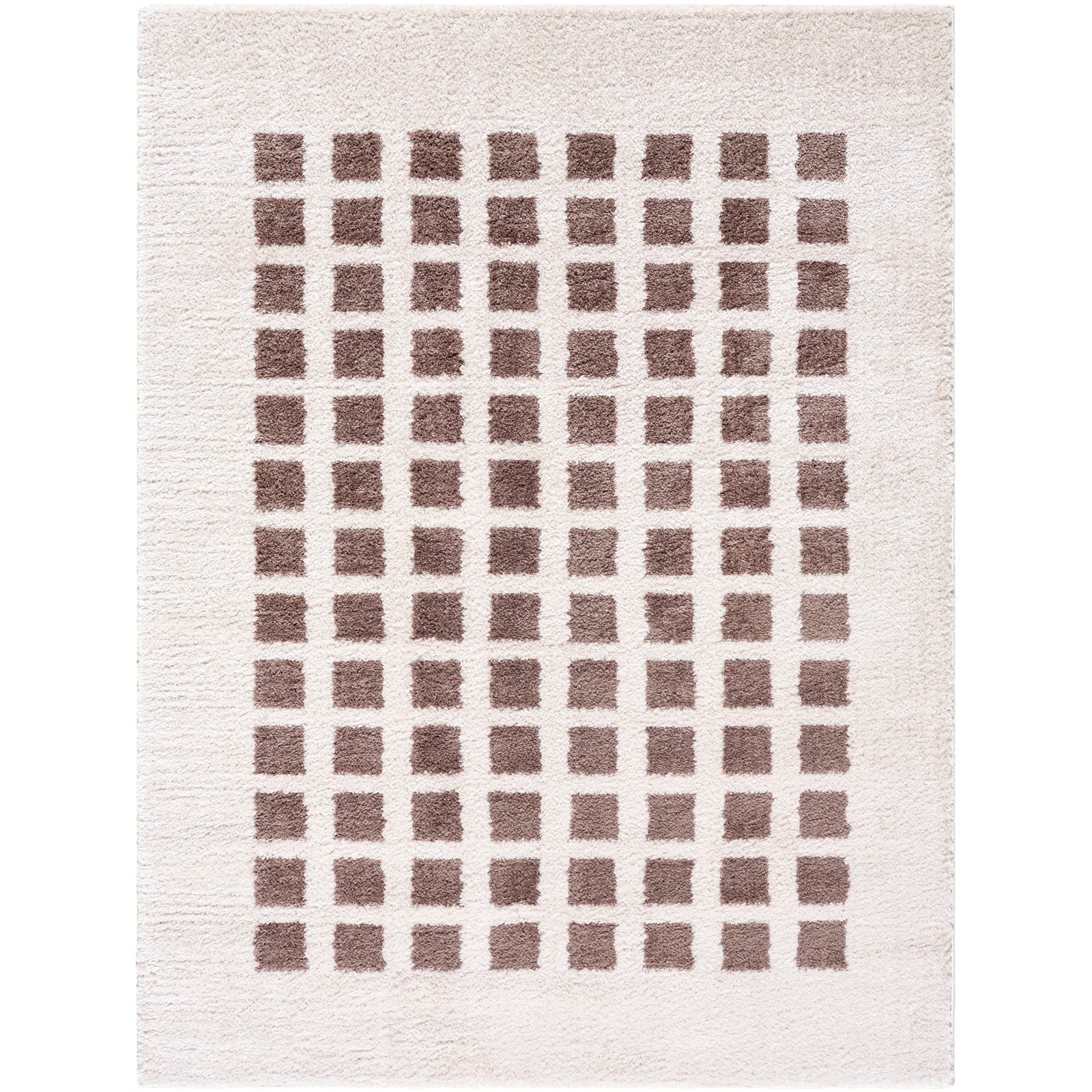 Fossay Shag-Washable Modern High Pile Rug