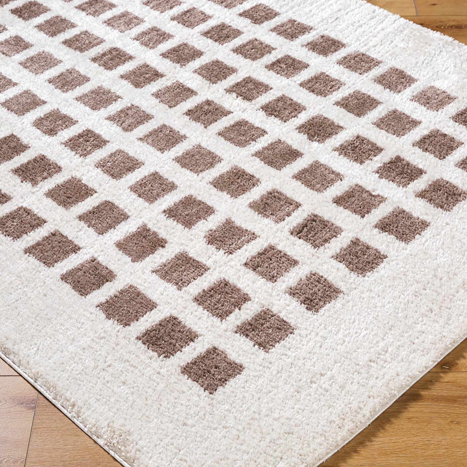 Fossay Shag-Washable Modern High Pile Rug