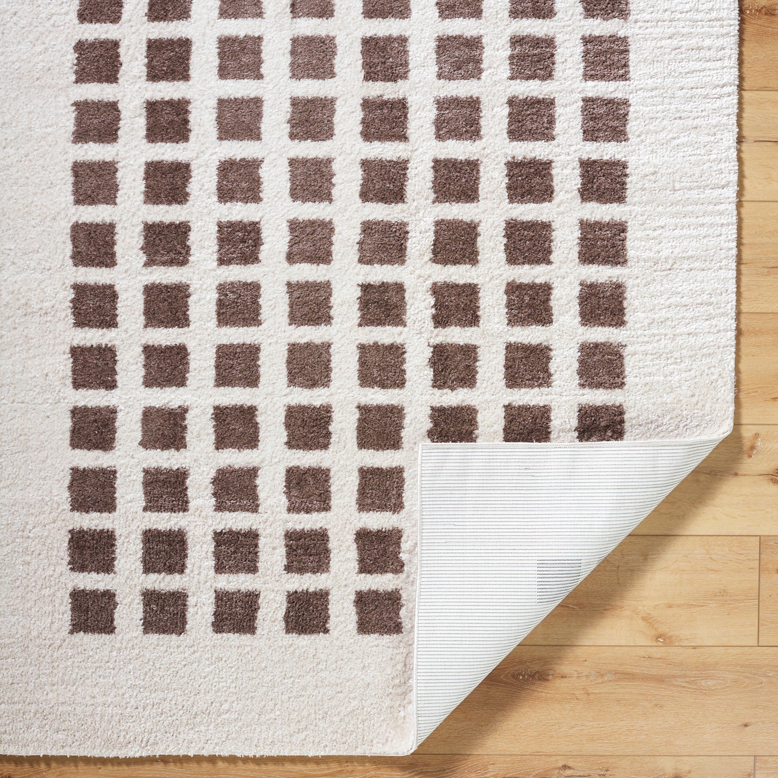 Fossay Shag-Washable Modern High Pile Rug