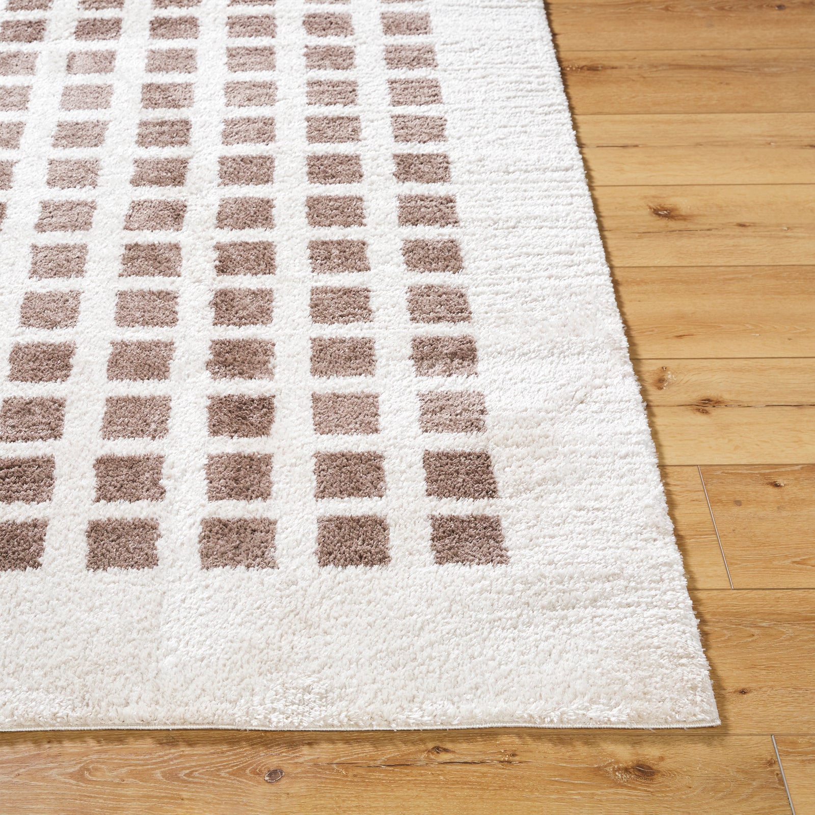 Fossay Shag-Washable Modern High Pile Rug