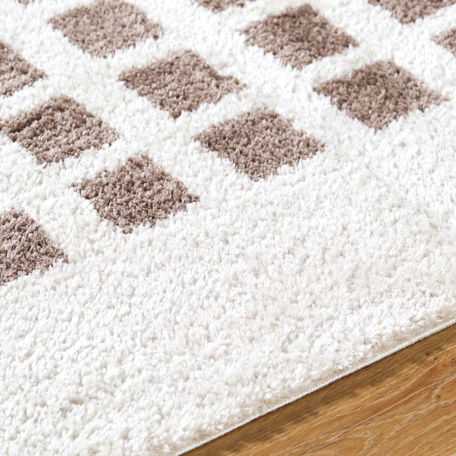 Fossay Shag-Washable Modern High Pile Rug