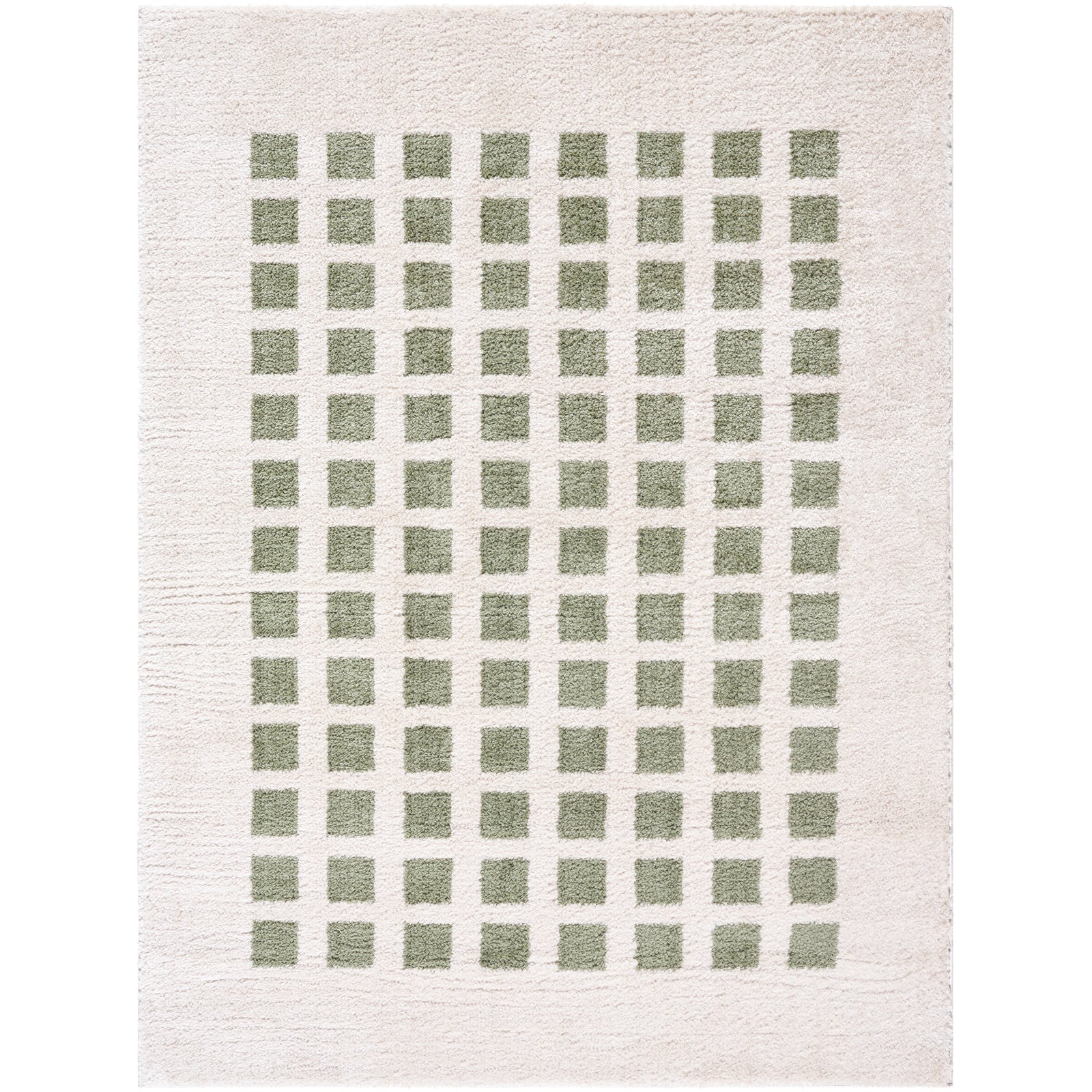 Fossay Shag-Washable Modern High Pile Rug