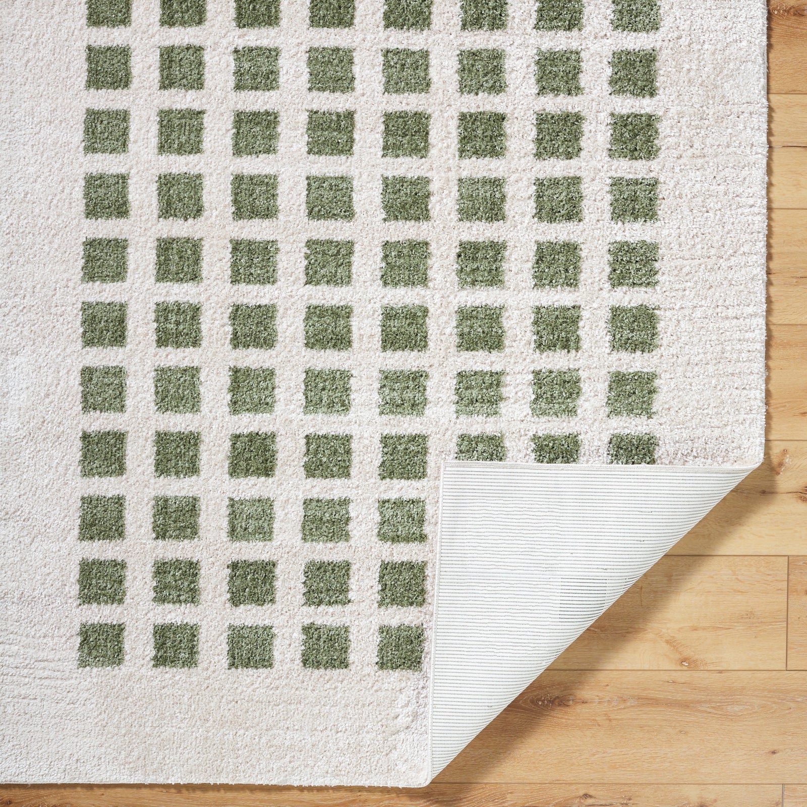 Fossay Shag-Washable Modern High Pile Rug