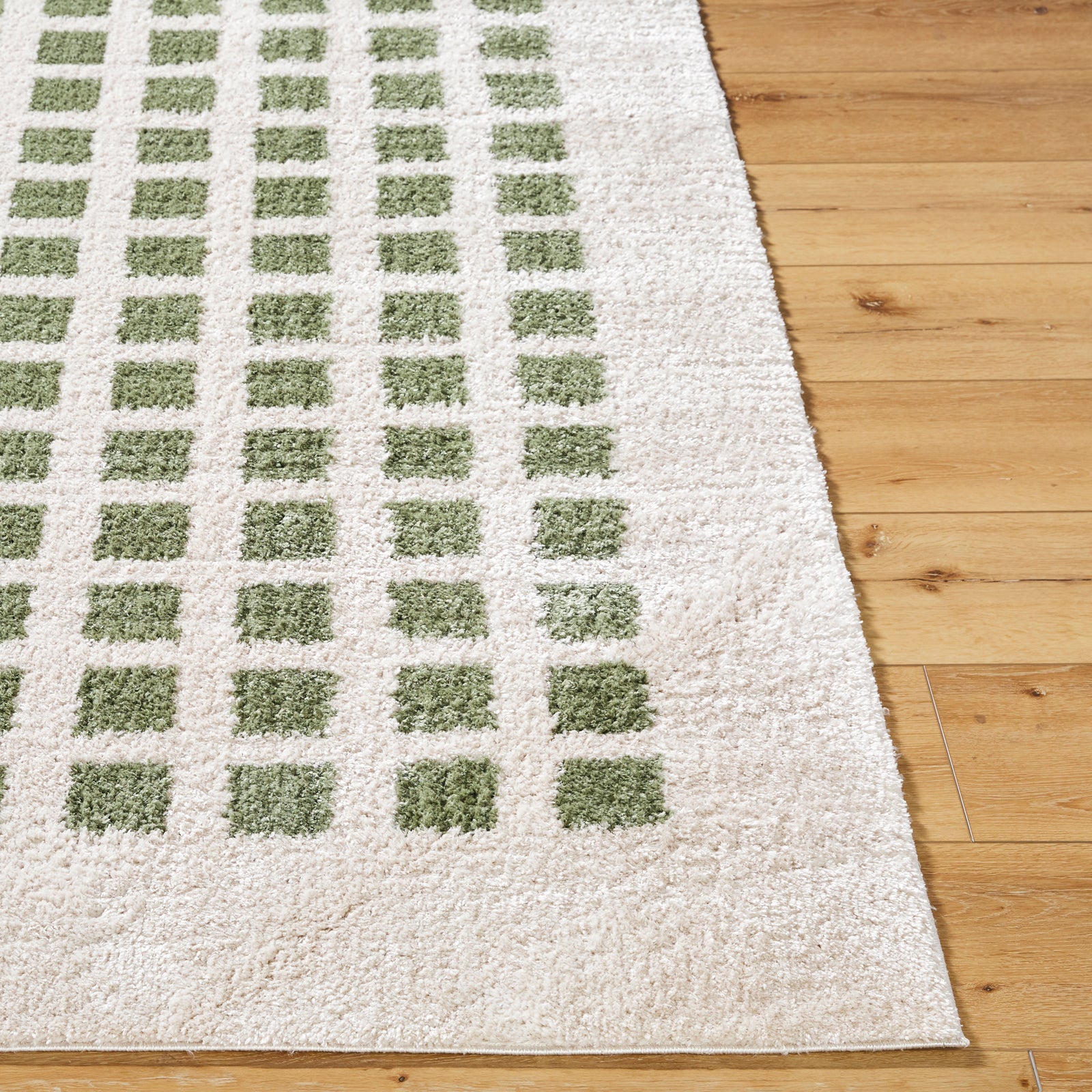 Fossay Shag-Washable Modern High Pile Rug
