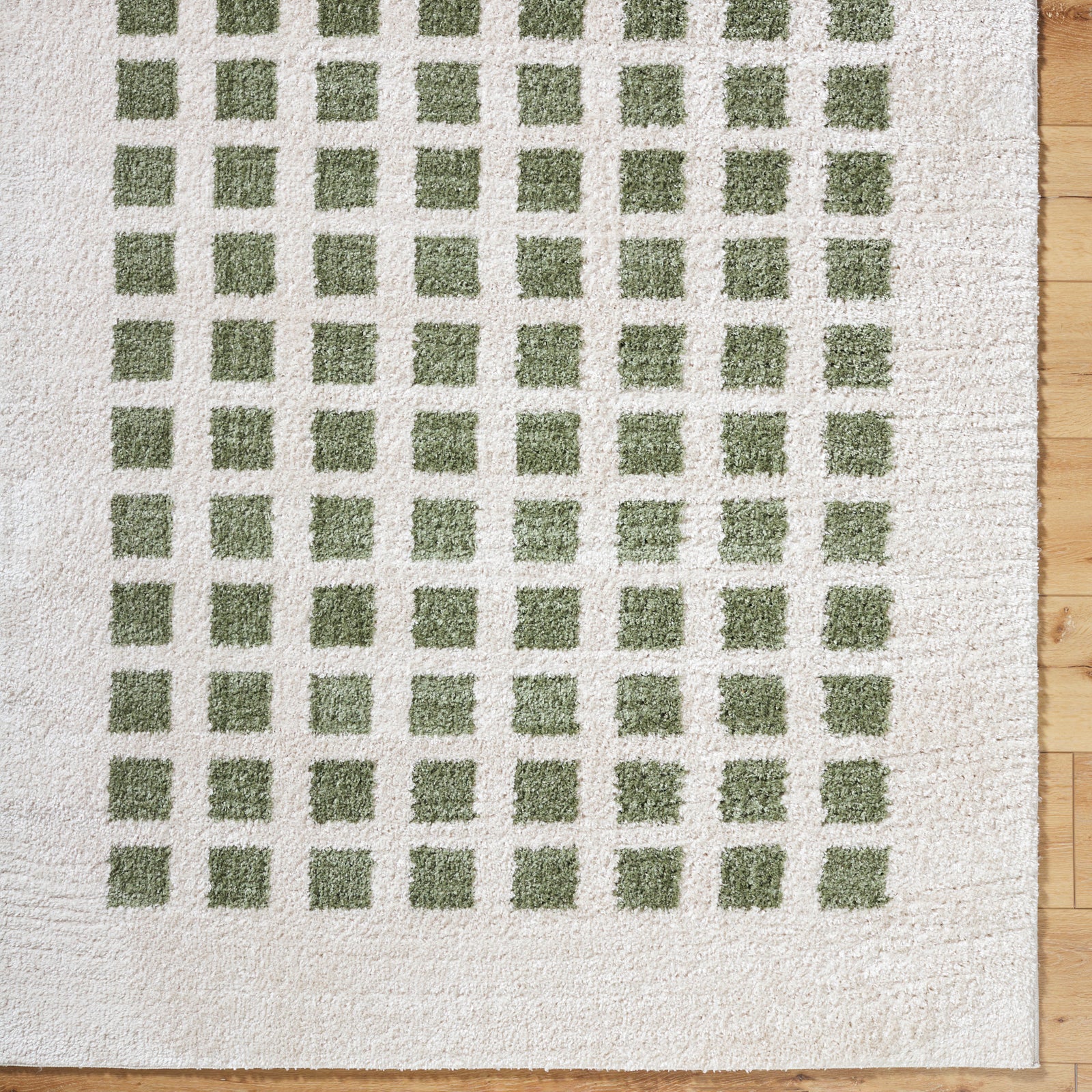 Fossay Shag-Washable Modern High Pile Rug