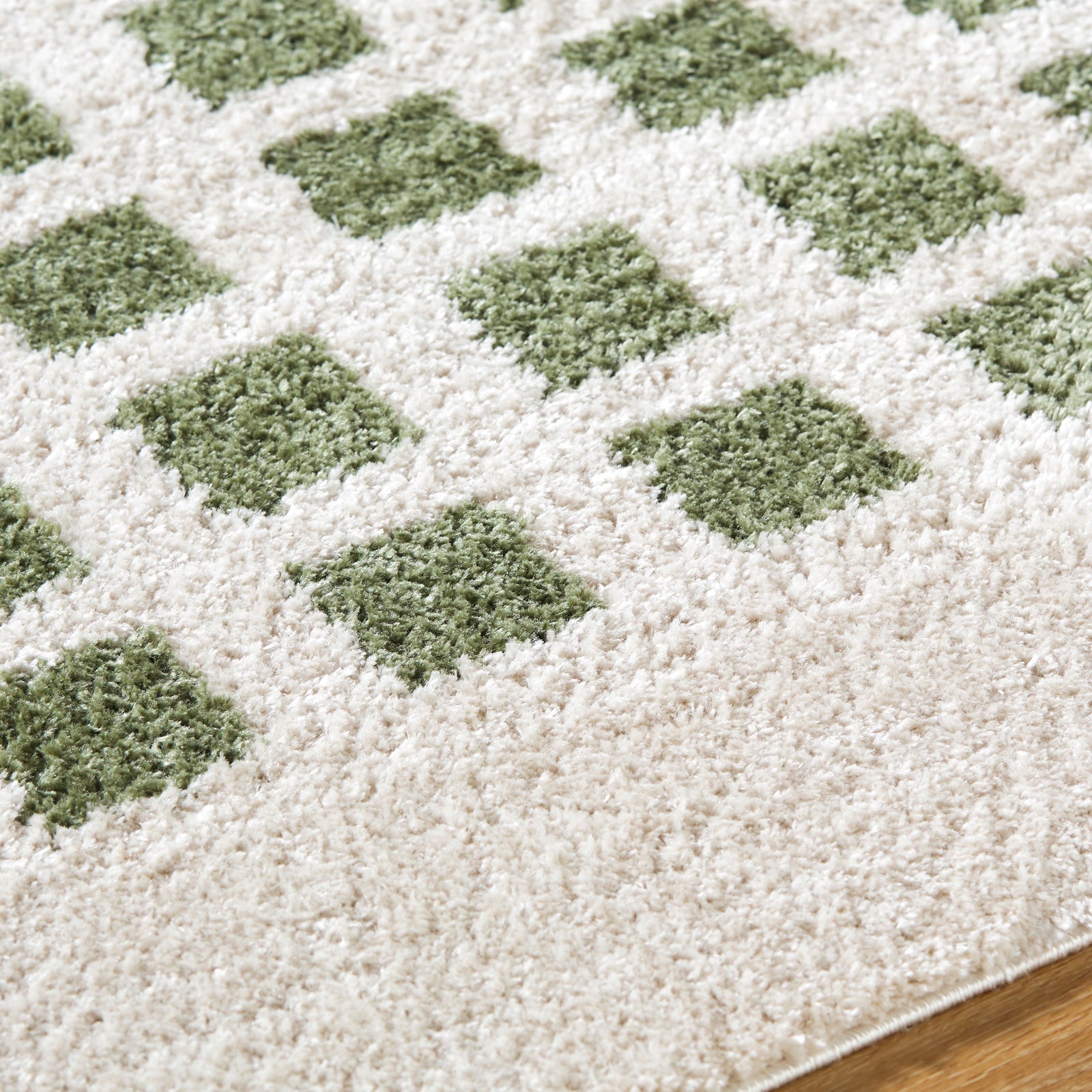 Fossay Shag-Washable Modern High Pile Rug