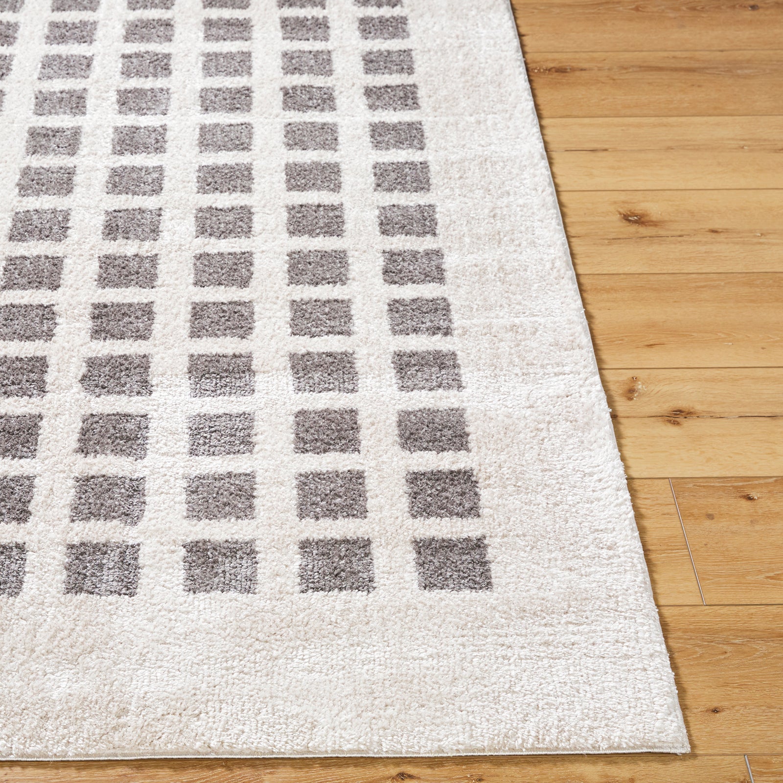 Fossay Shag-Washable Modern High Pile Rug