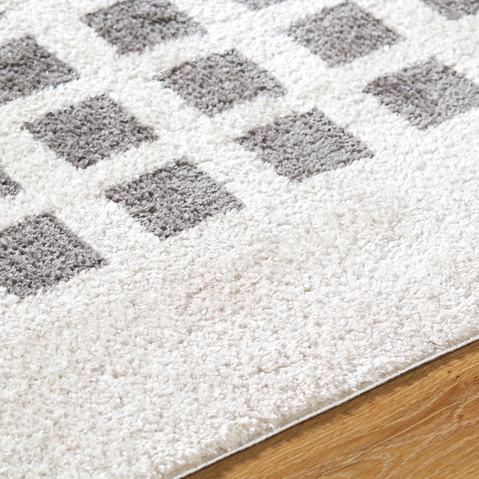 Fossay Shag-Washable Modern High Pile Rug