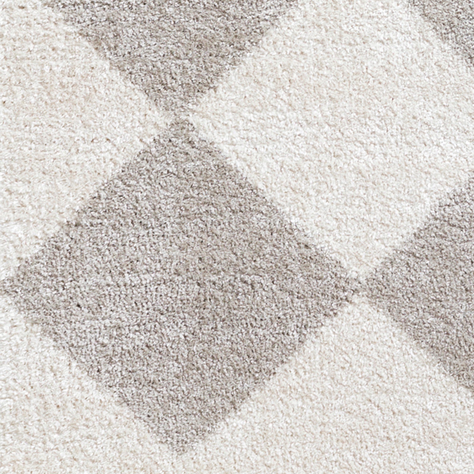 Fossay Shag Washable High Pile Diamond Rug