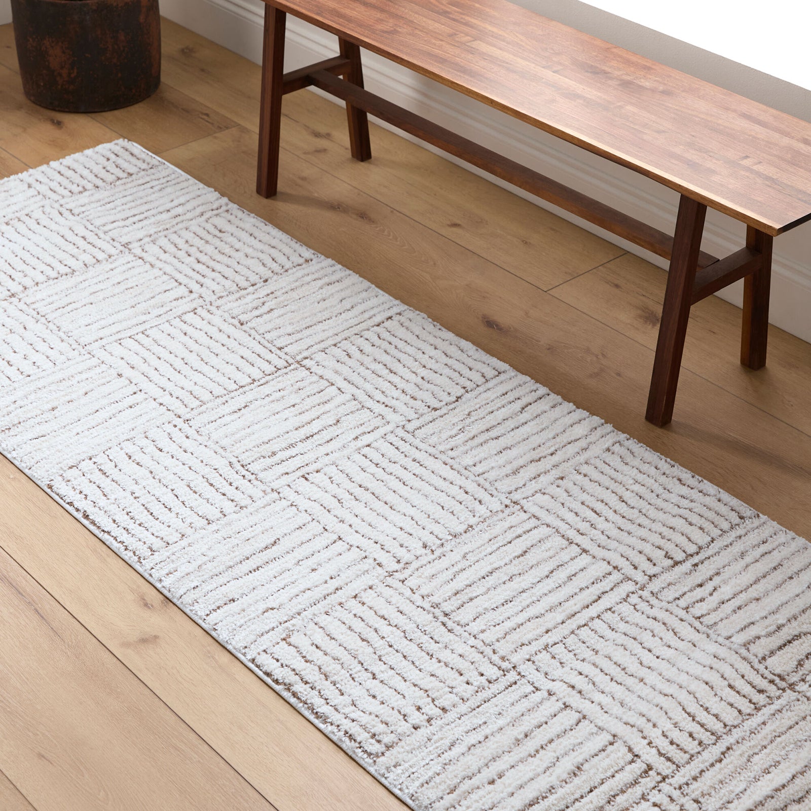 Galey Alix Architect II Modern Graphic High Pile Rug