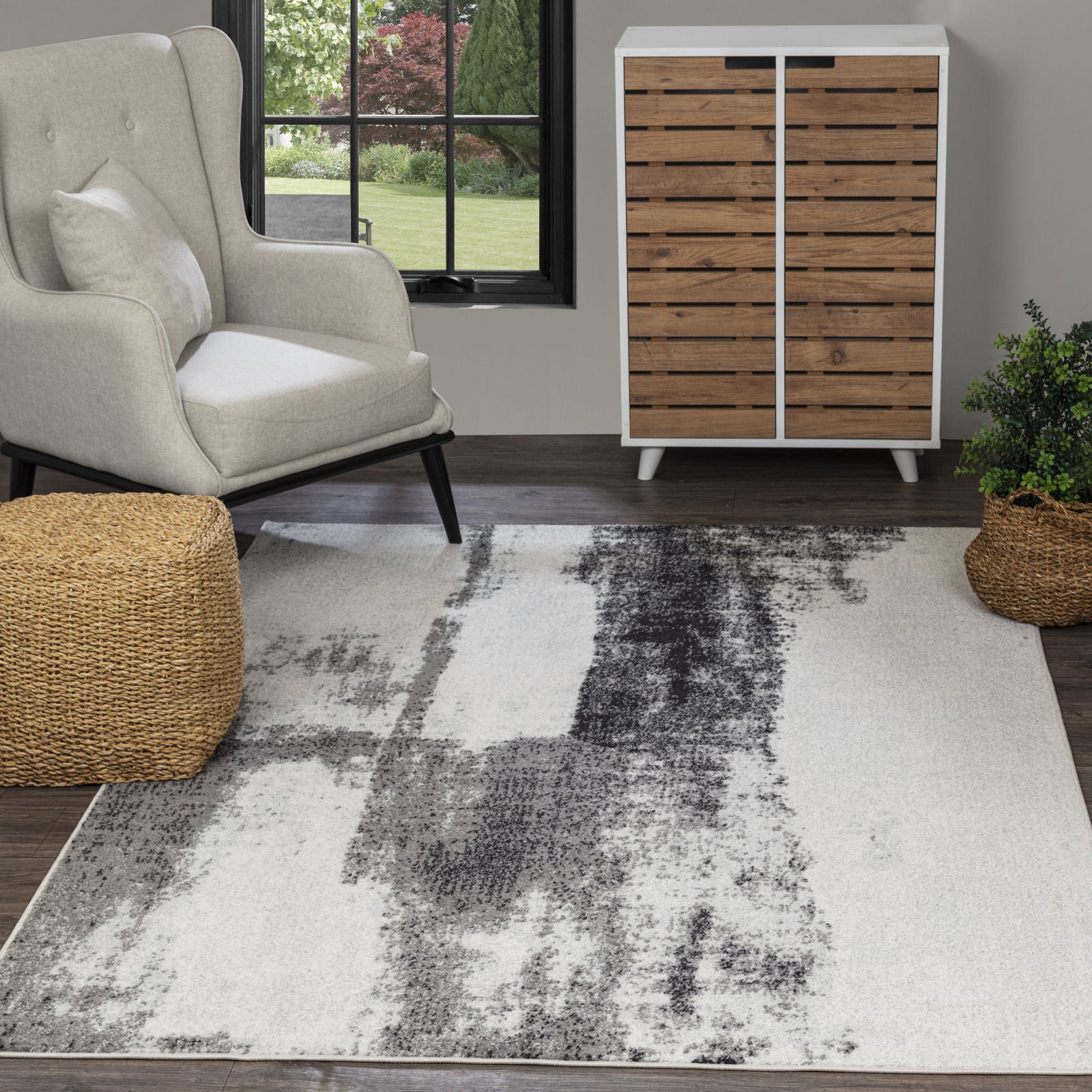 DAISY Modern Abstract Area Rug