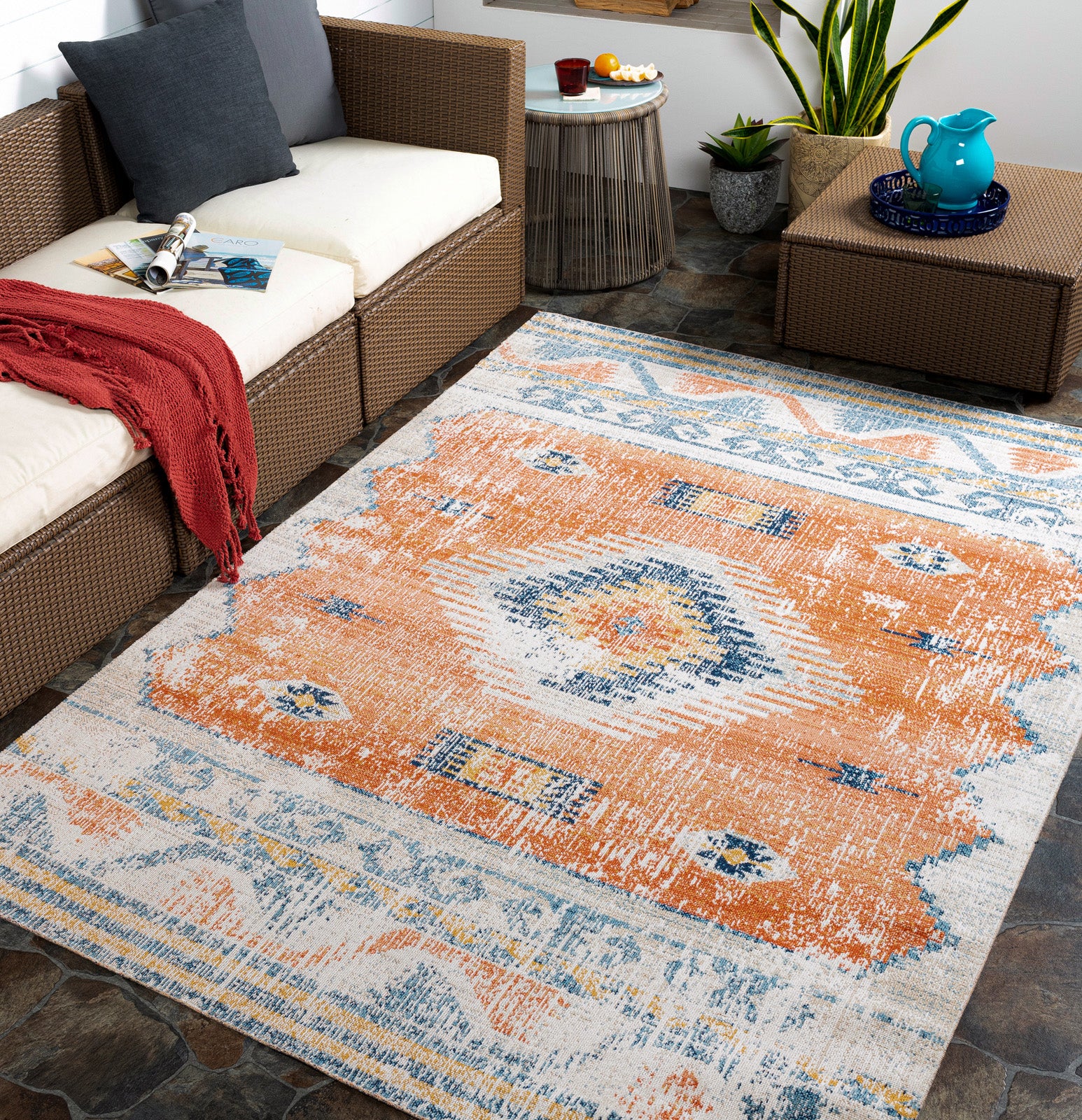 NAWEL In- /Outdoor Rug