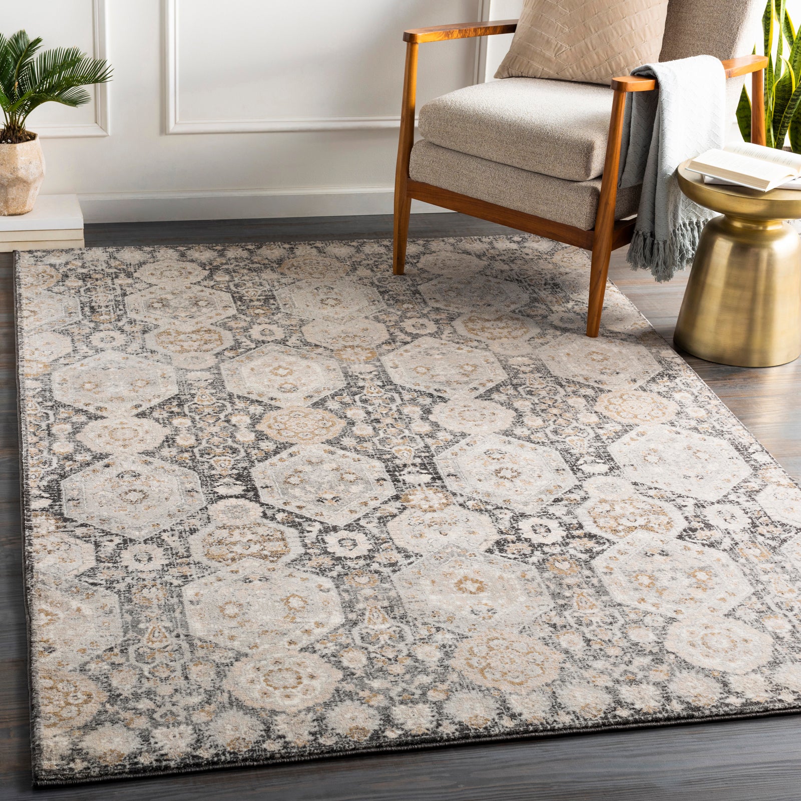 LOGAN Oriental Vintage Area Rug