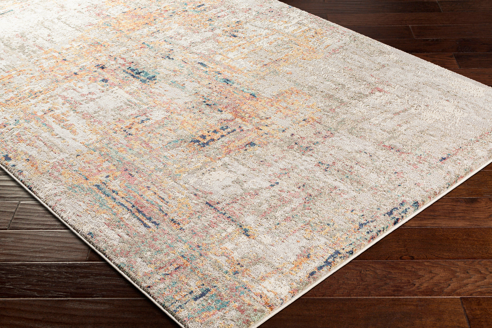 CHYNA Abstract Modern Marble Saffron Area Rug