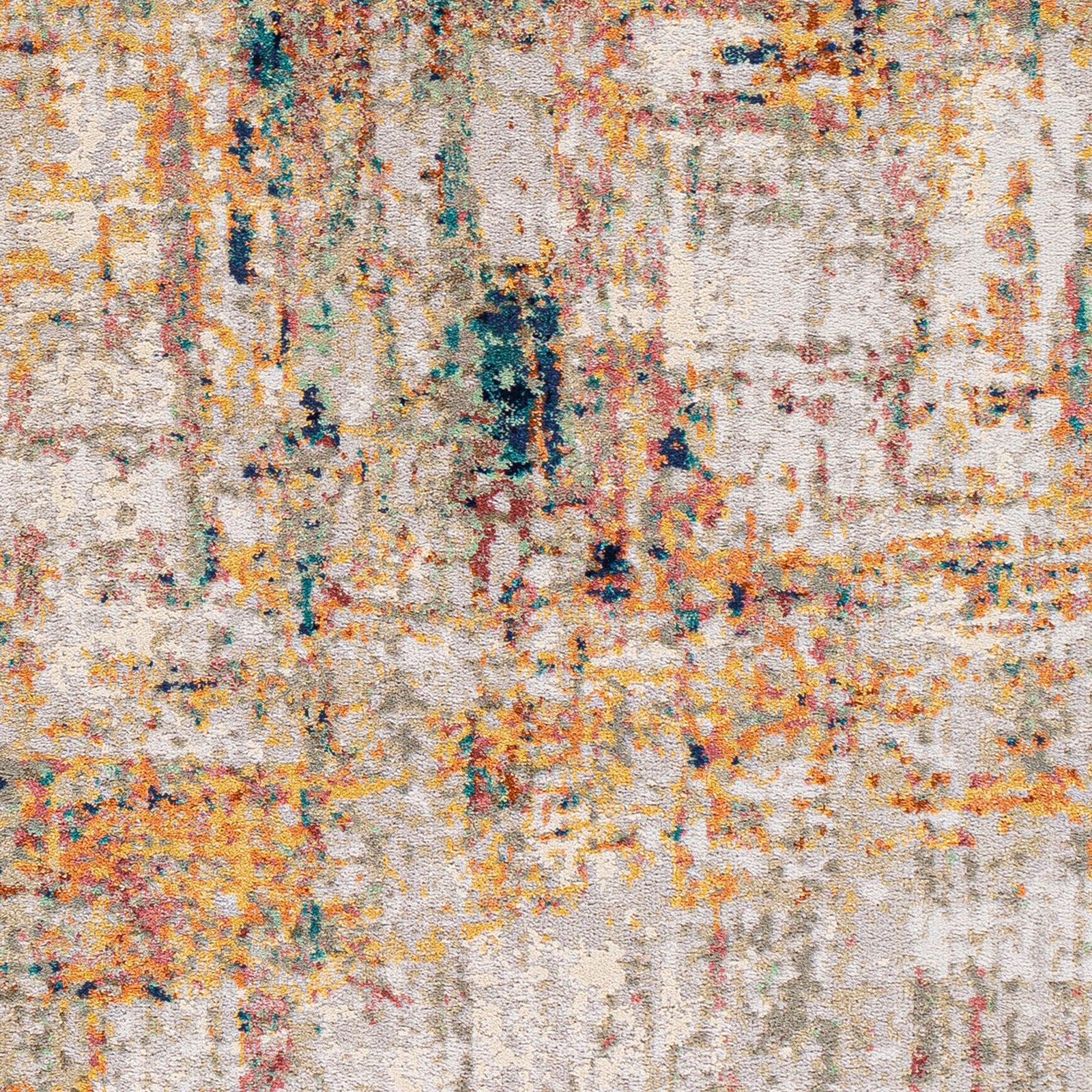 CHYNA Abstract Modern Marble Saffron Area Rug