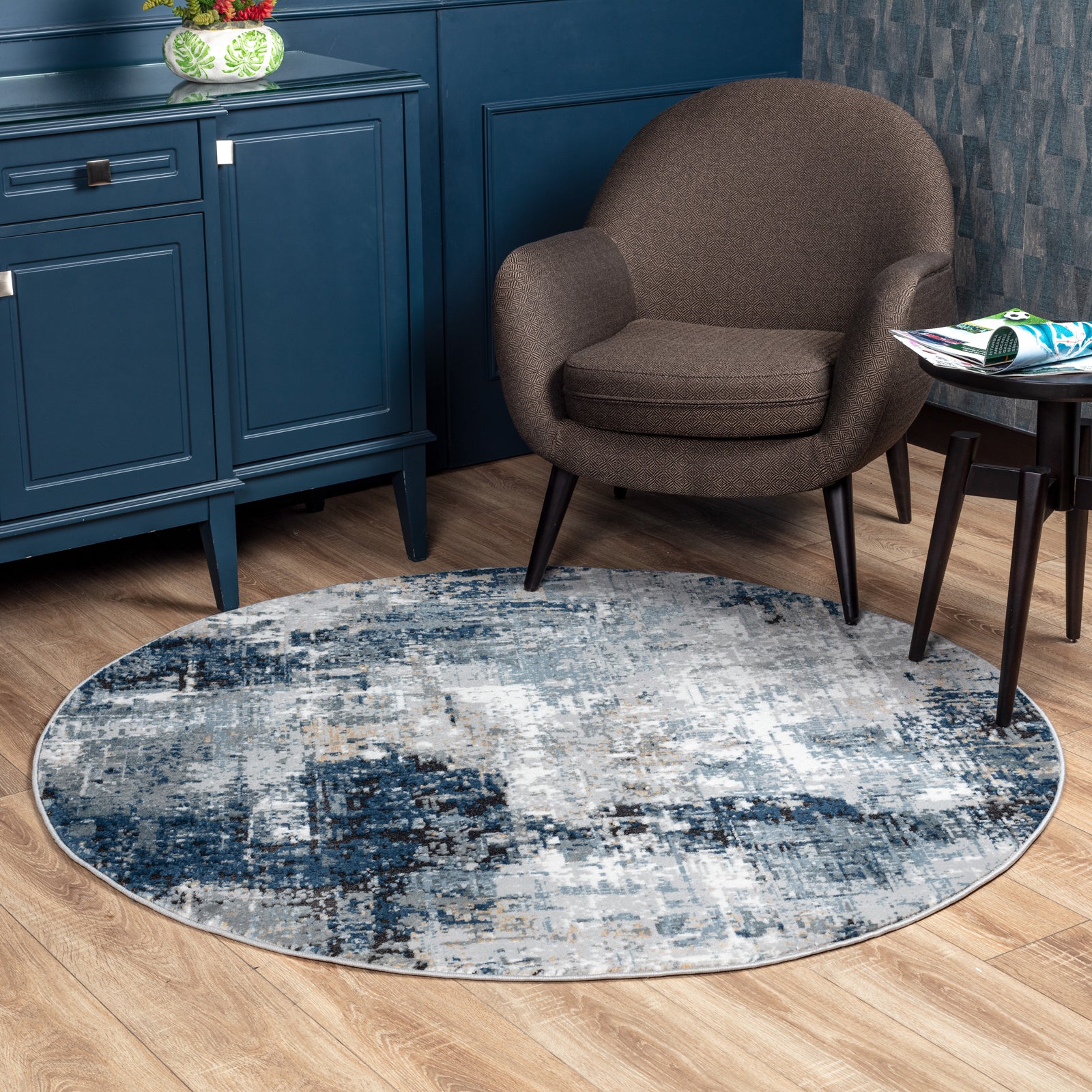 LENA Modern Abstract Area Rug
