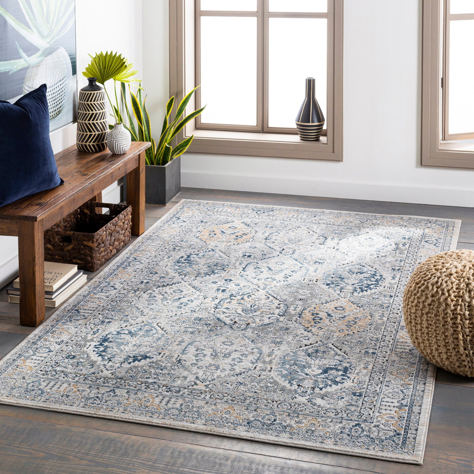 CAMILA Oriental Vintage Area Rug