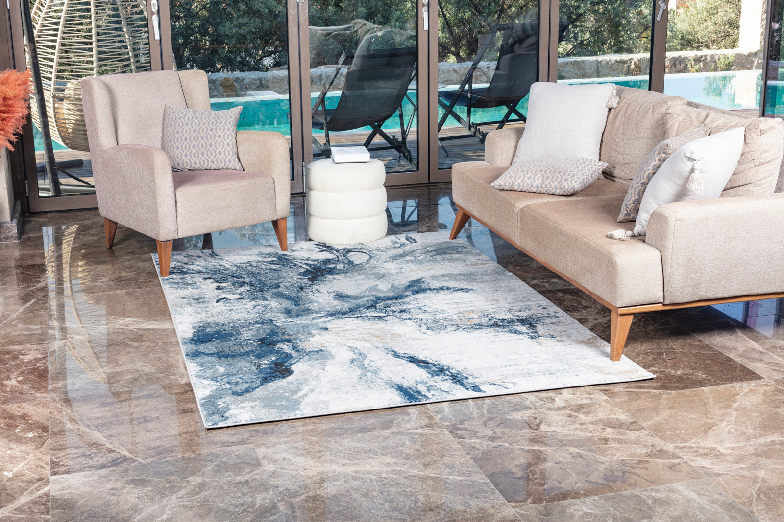 EMMA Modern Abstract Area Rug