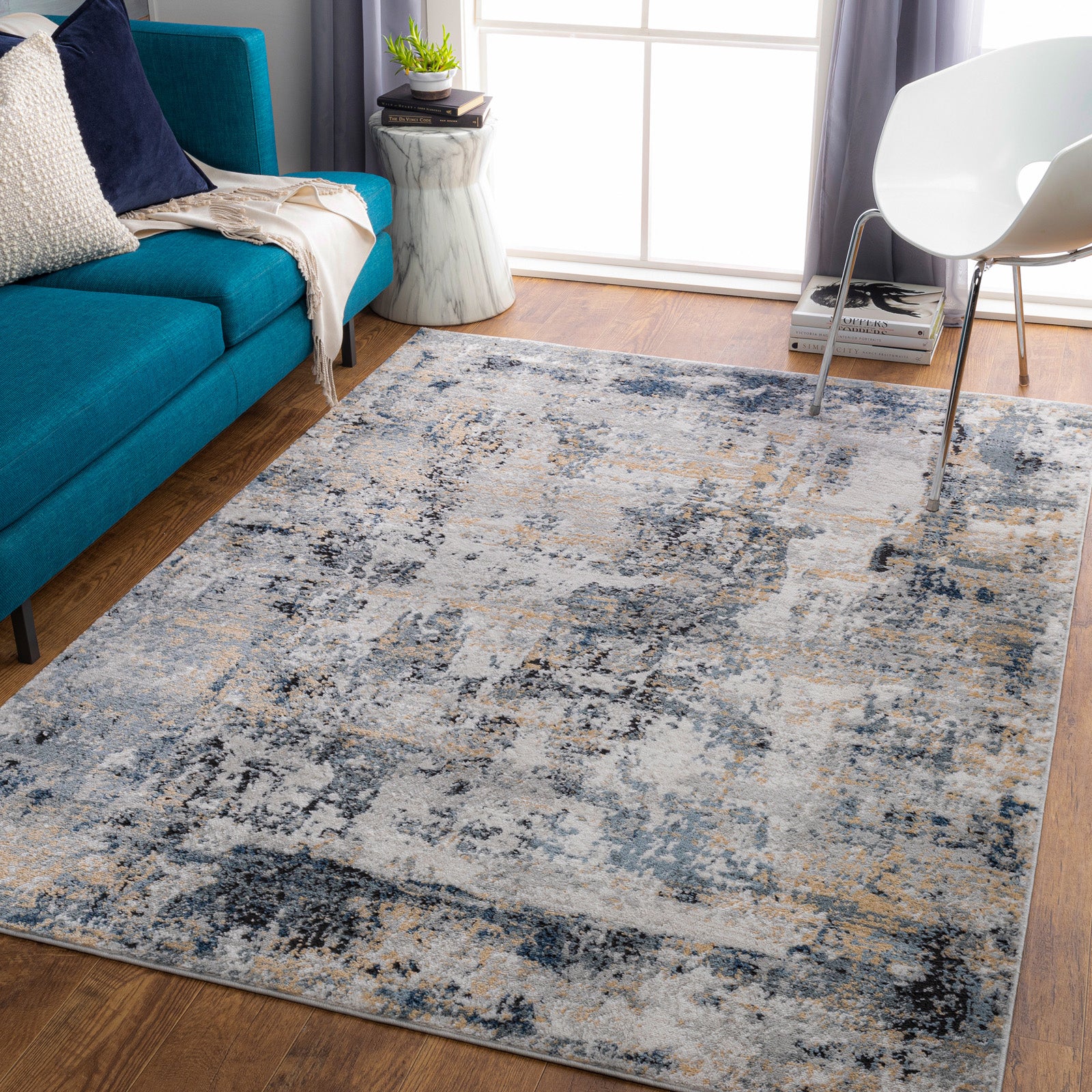 LENA Modern Abstract Area Rug