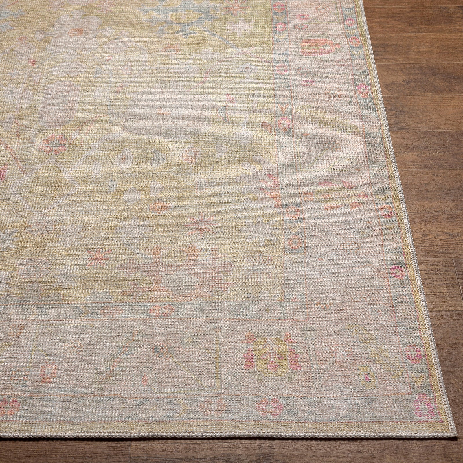 AMARI Machine Washable Vintage Area Rug