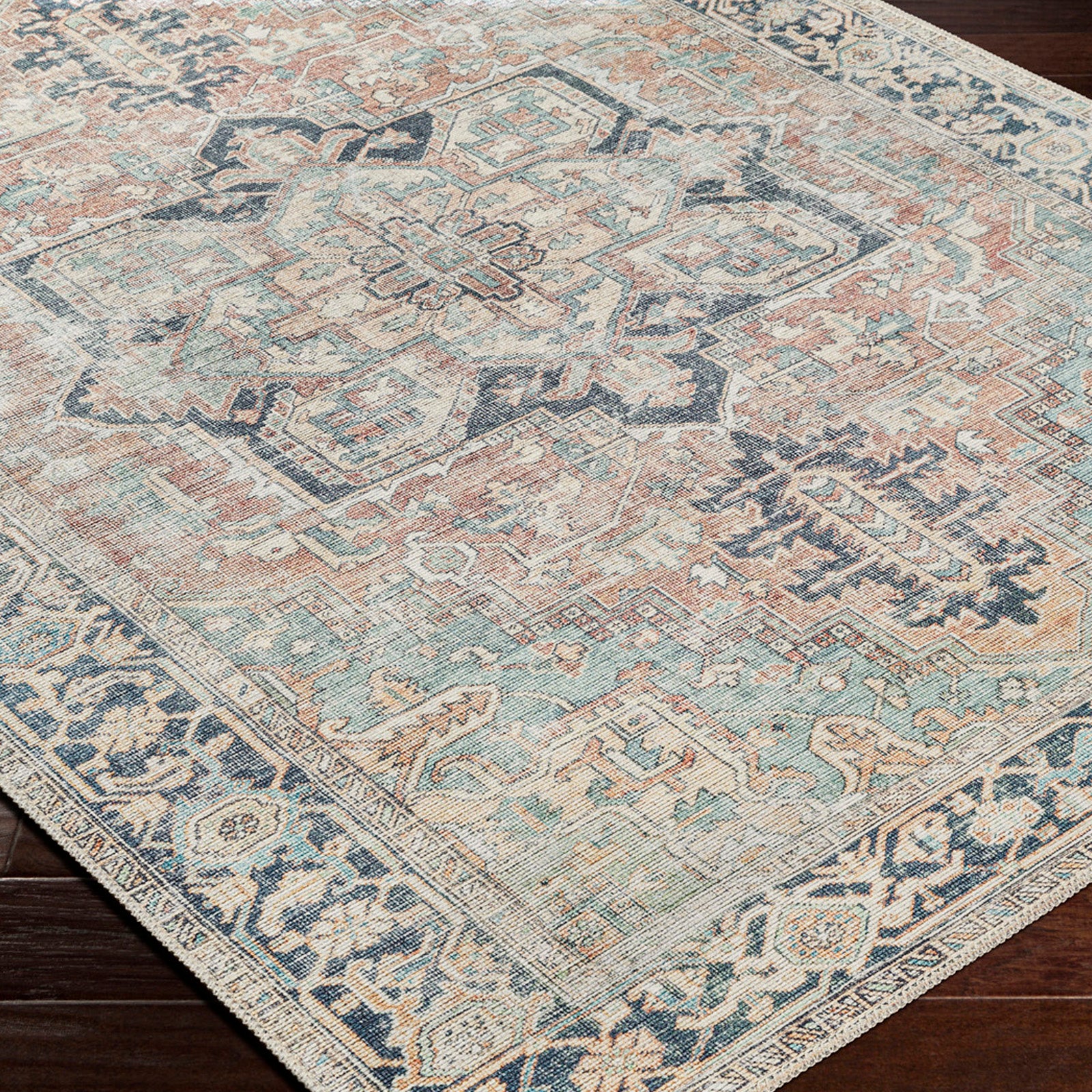 DIDO Machine Washable Vintage Runner Rug