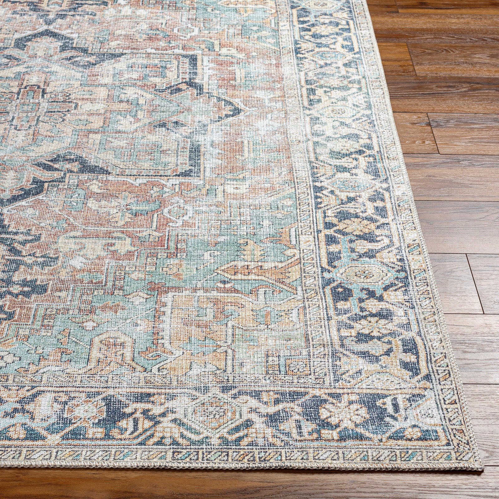 DIDO Machine Washable Vintage Runner Rug
