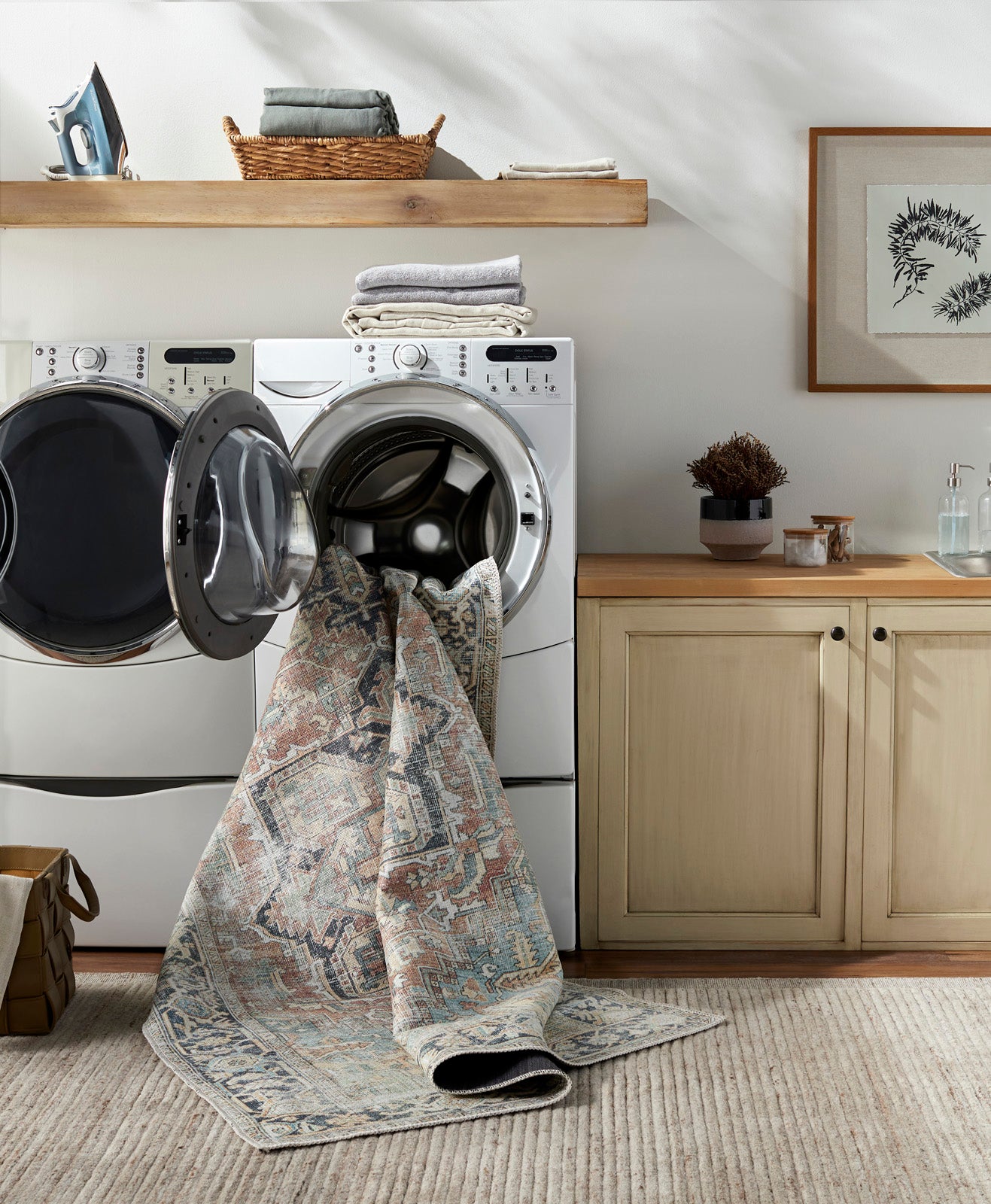 DIDO Machine Washable Vintage Runner Rug
