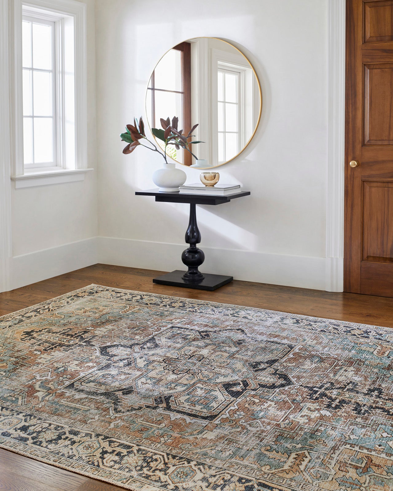 DIDO Machine Washable Vintage Runner Rug