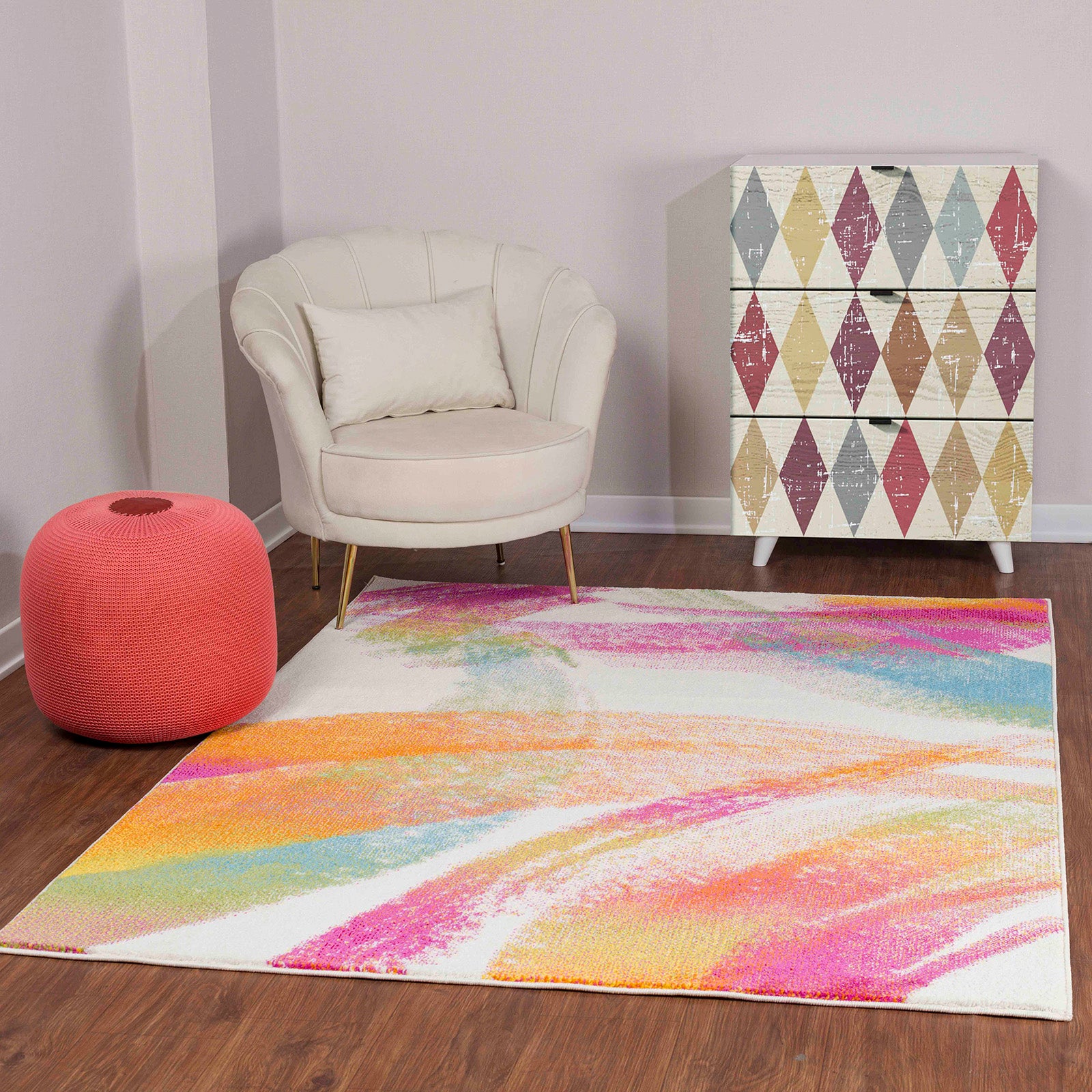 VIOLETA Modern Skandi Area Rug