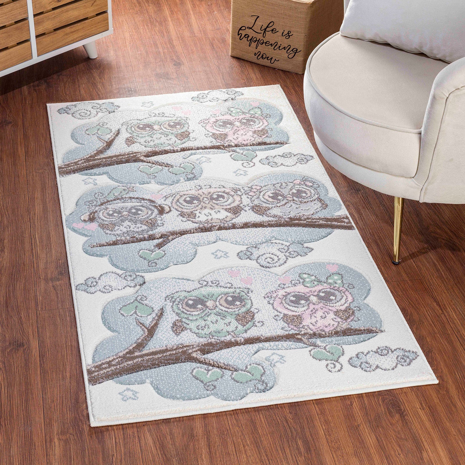 SLEEPY BOO Kids' Bedroom & Playroom Rug