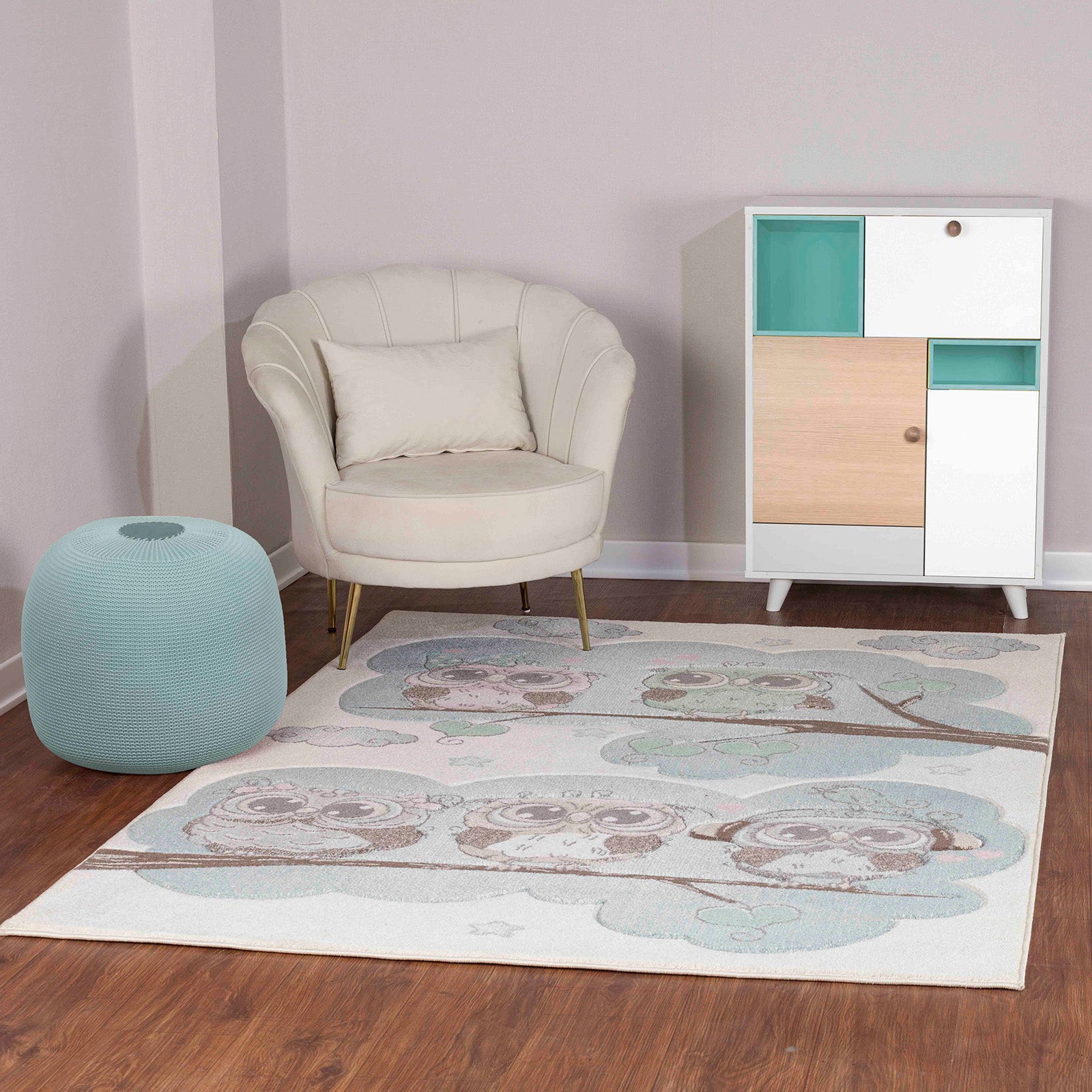 SLEEPY BOO Kids' Bedroom & Playroom Rug