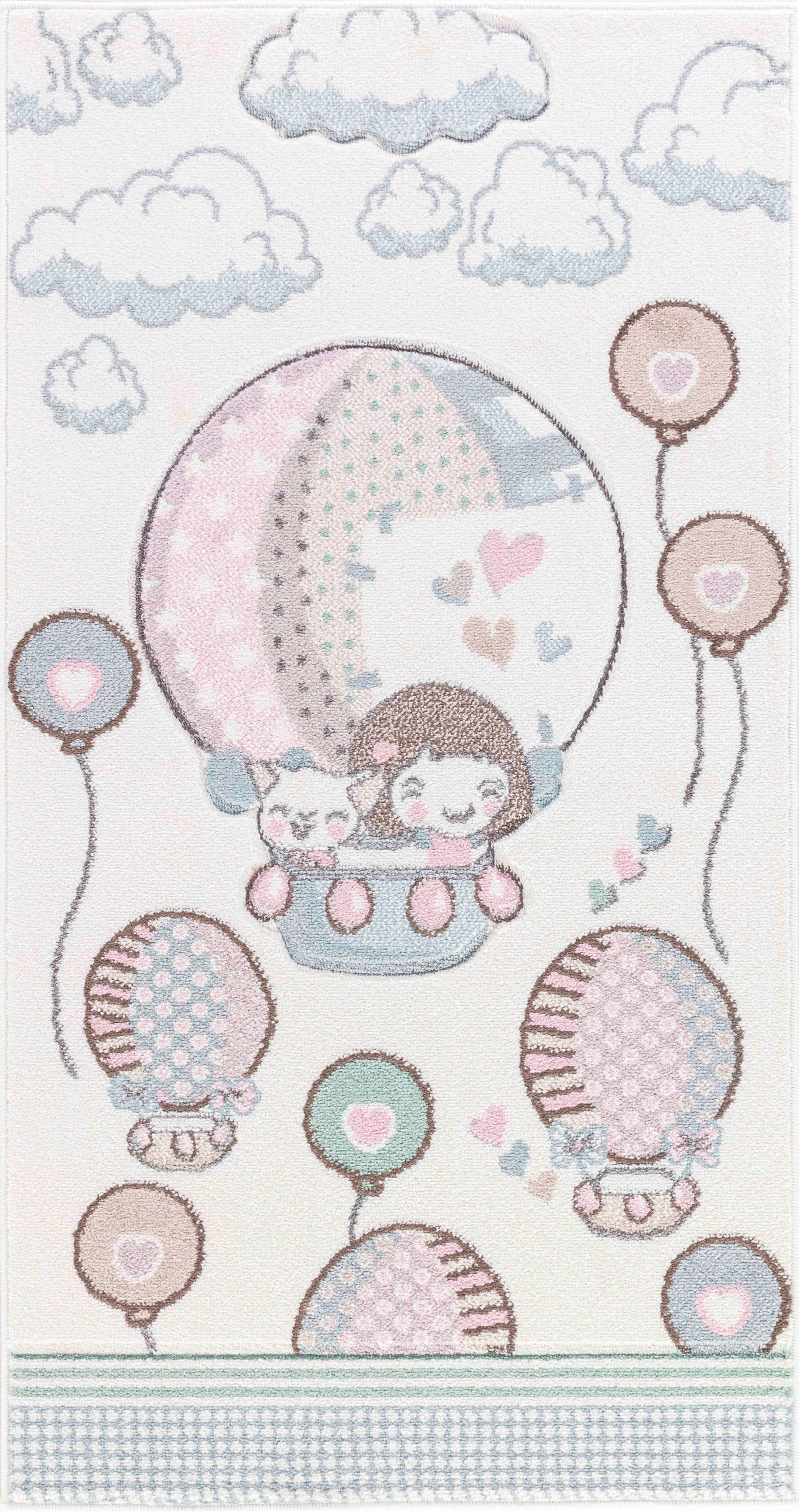 CUTE LOON Kids' Bedroom & Playroom Rug